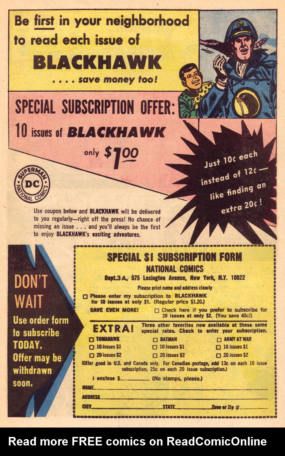 Blackhawk (1957) Issue #202 #95 - English 12