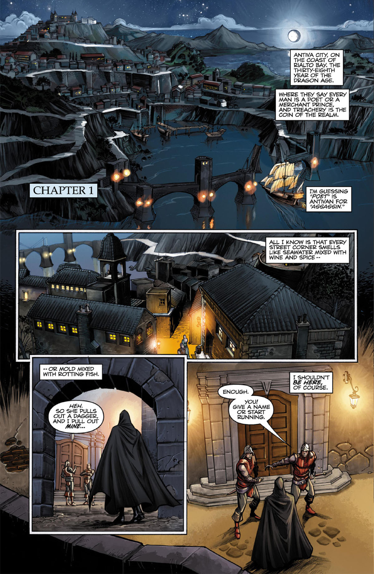 Read online Dragon Age: The Silent Grove comic -  Issue #1 - 3
