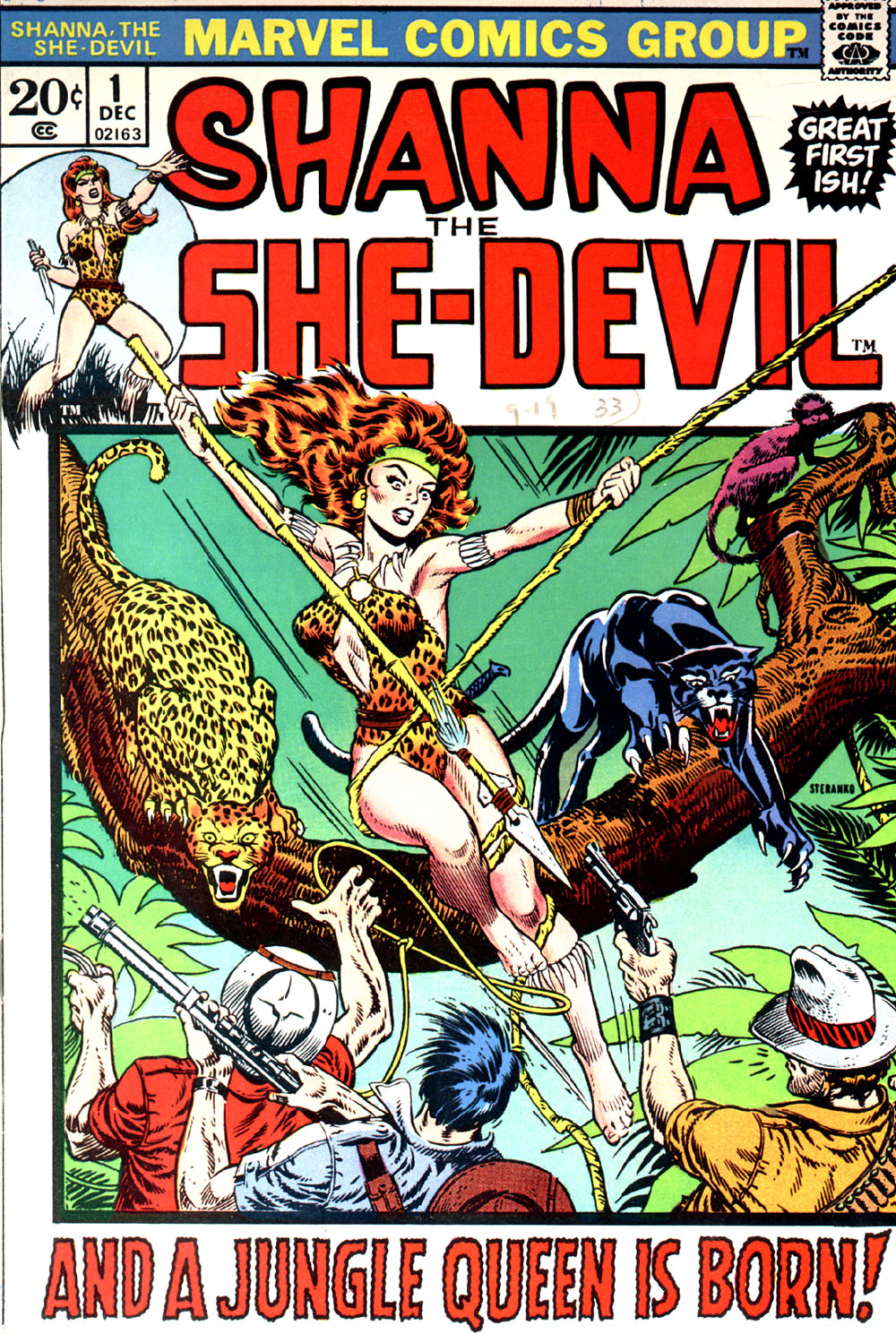 Read online Shanna, the She-Devil (1972) comic -  Issue #1 - 1