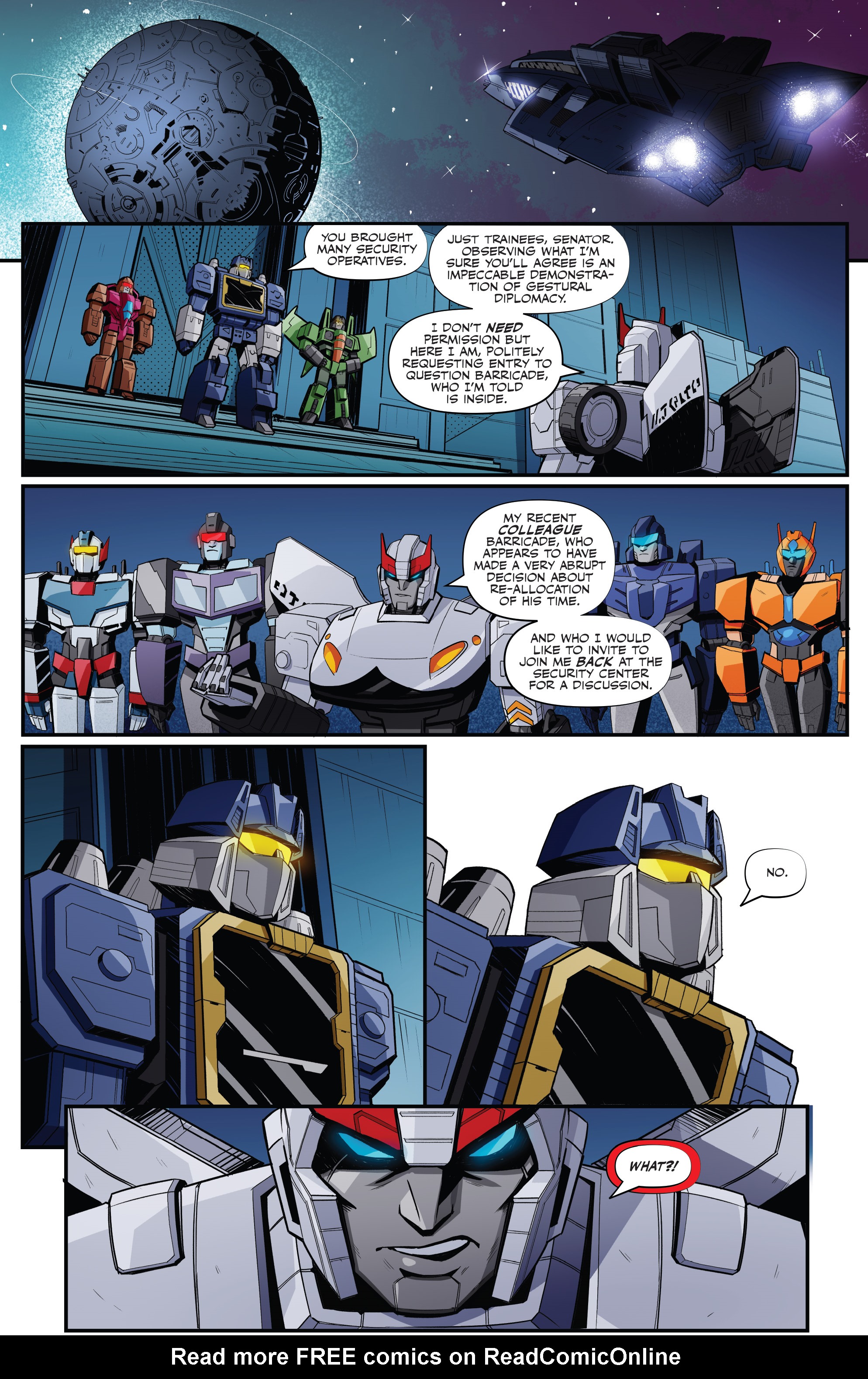 Read online Transformers (2019) comic -  Issue #10 - 23