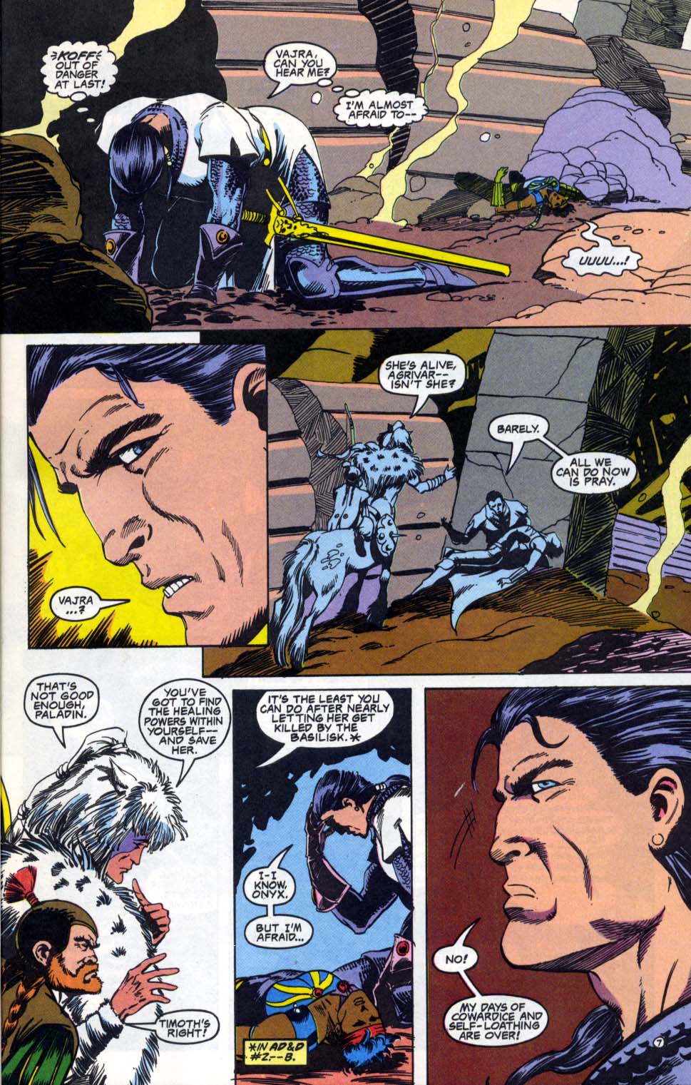 Read online Advanced Dungeons & Dragons comic -  Issue #4 - 7