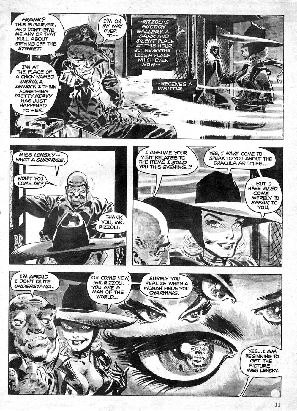 Read online Dracula Lives comic -  Issue #9 - 11