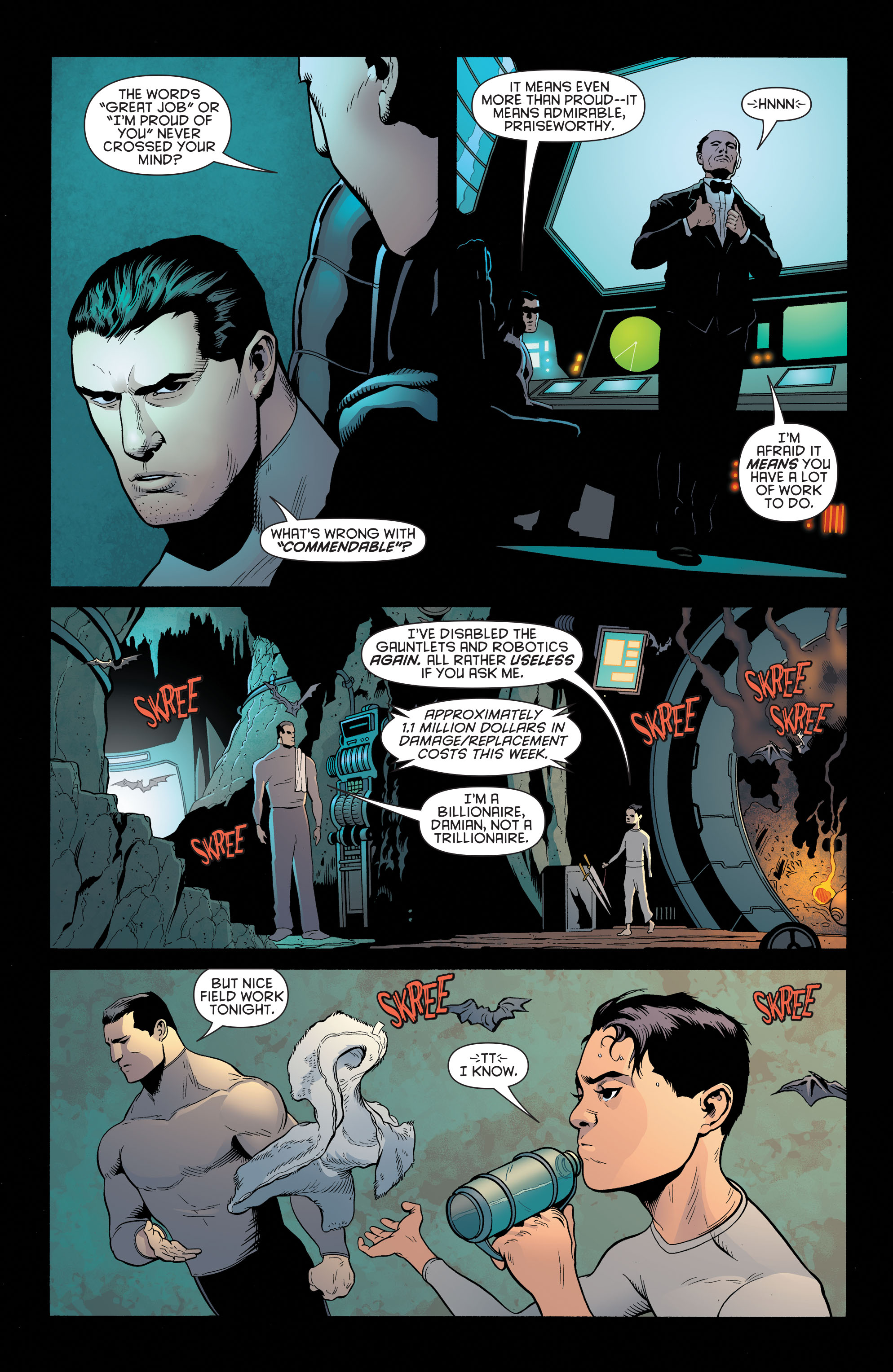 Read online Batman and Robin (2011) comic -  Issue # _Bad Blood (DC Essential Edition) (Part 1) - 39