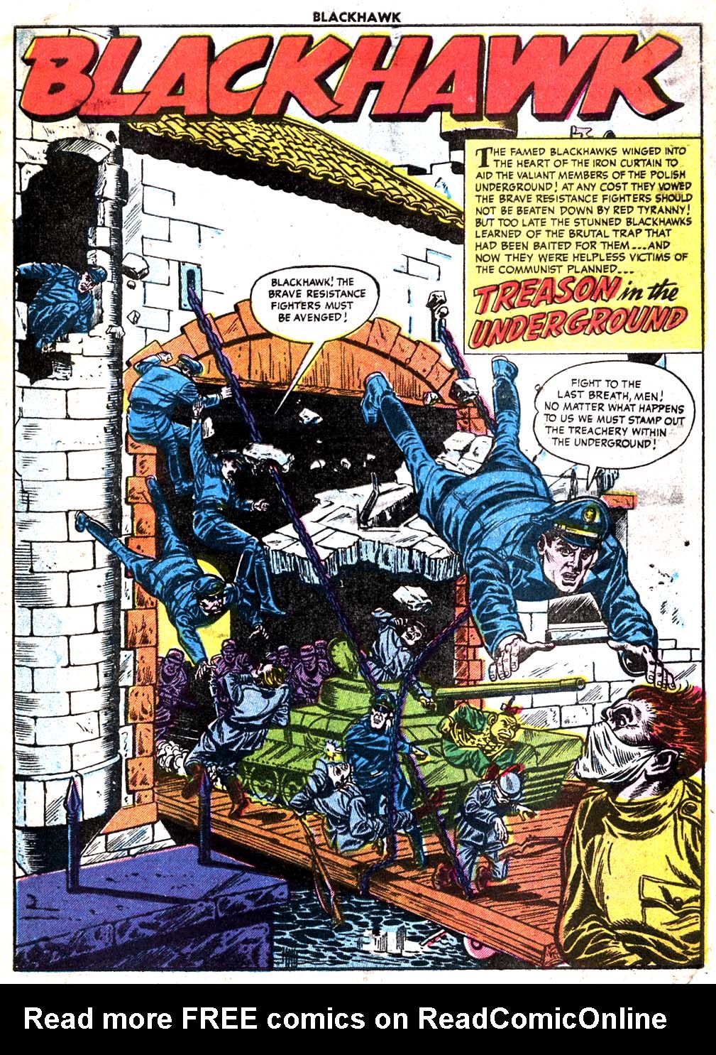 Read online Blackhawk (1957) comic -  Issue #91 - 4