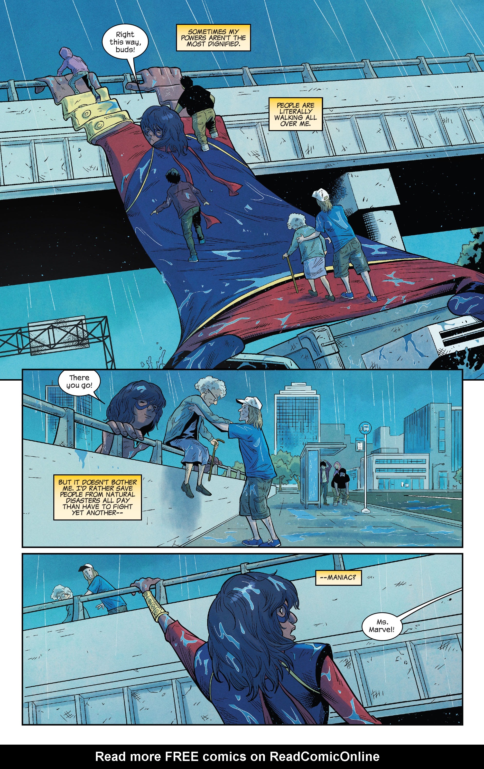 Read online Magnificent Ms. Marvel comic -  Issue #15 - 15