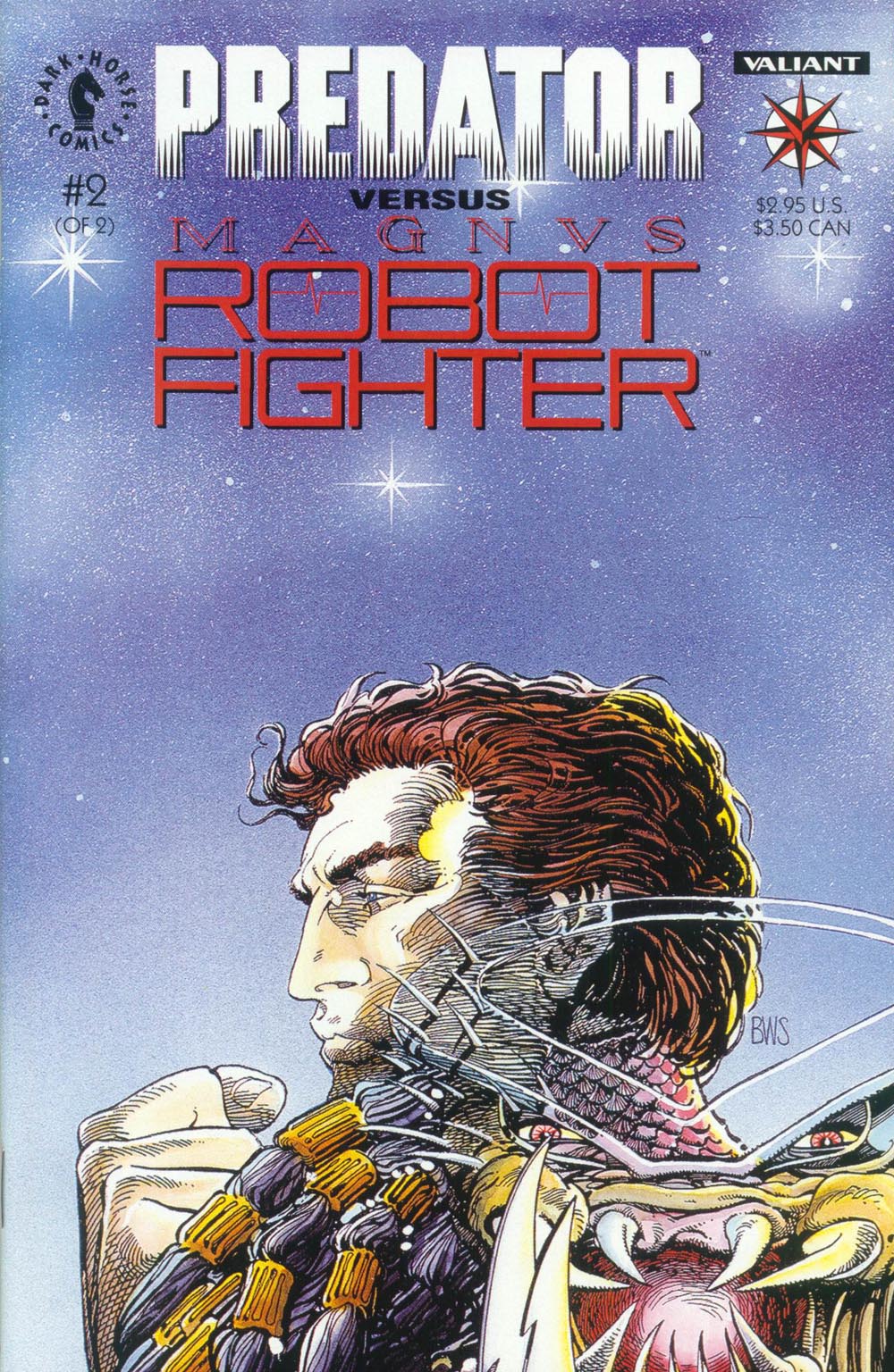 Read online Predator vs. Magnus Robot Fighter comic -  Issue #2 - 1
