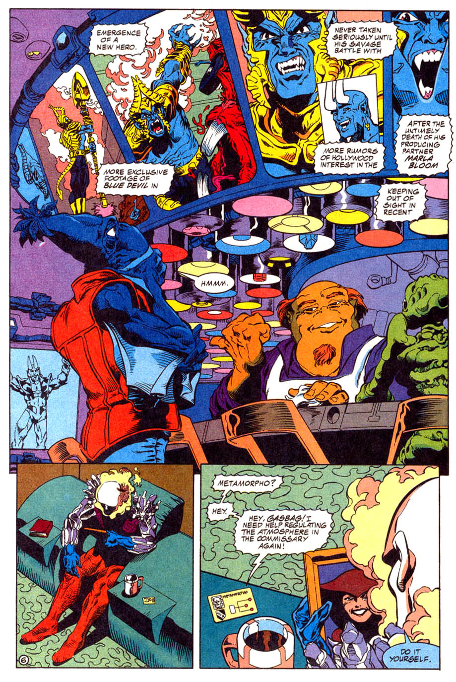 Read online Justice League America comic -  Issue #109 - 7