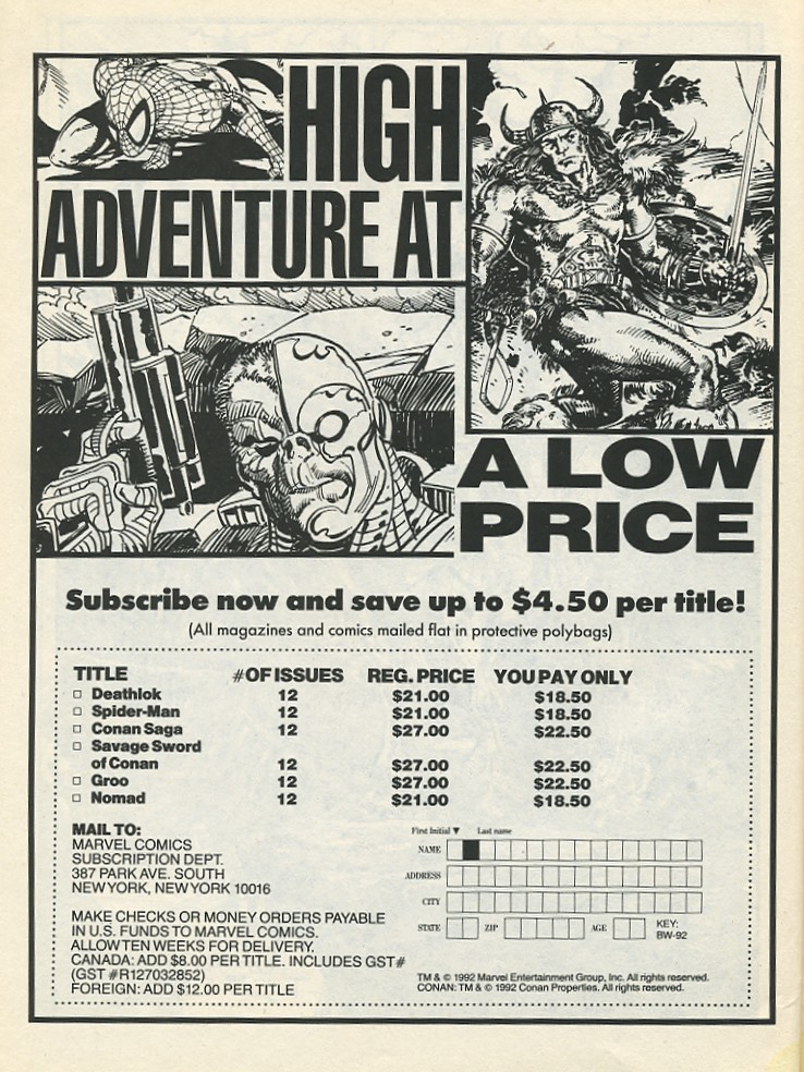 Read online The Savage Sword Of Conan comic -  Issue #197 - 62