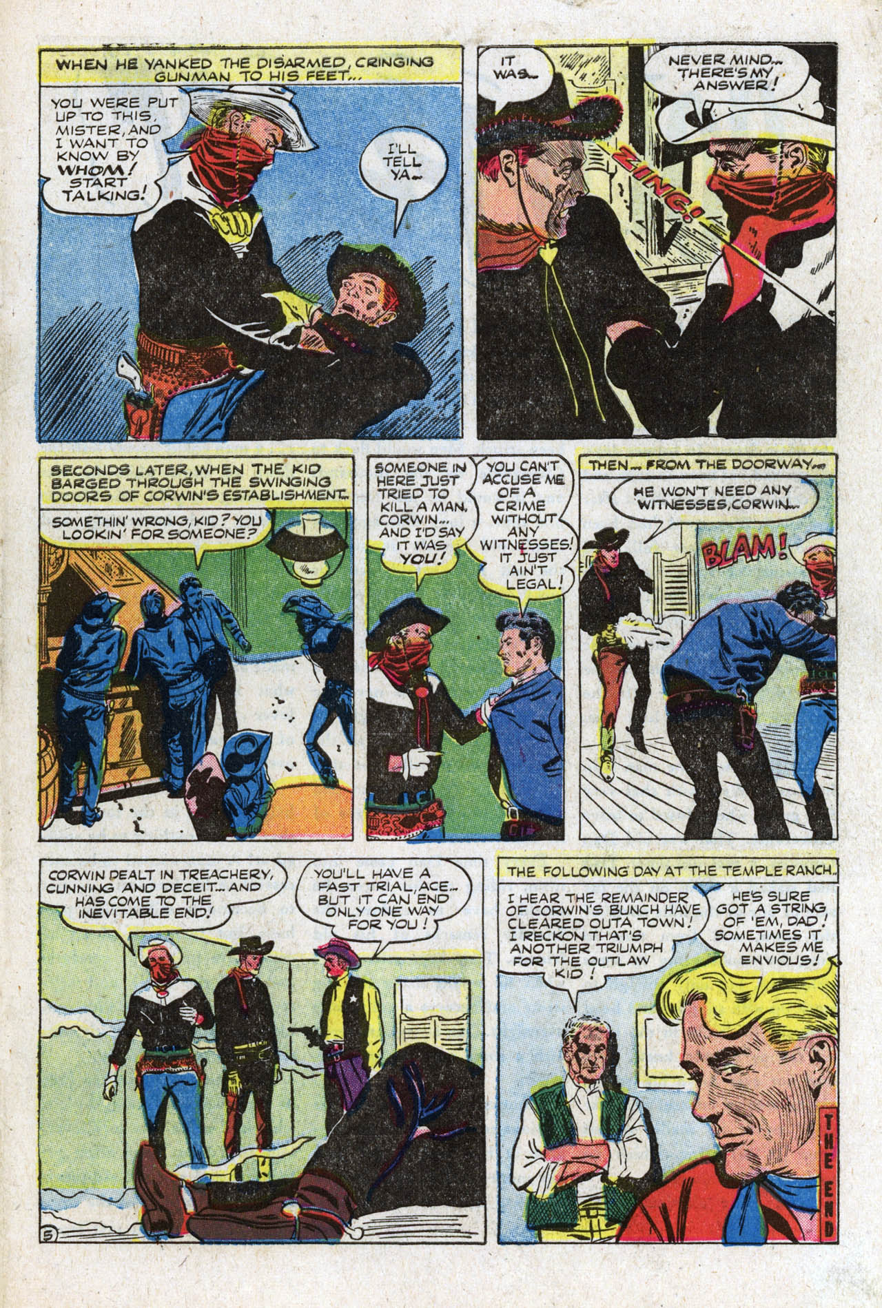 Read online The Outlaw Kid (1954) comic -  Issue #11 - 7