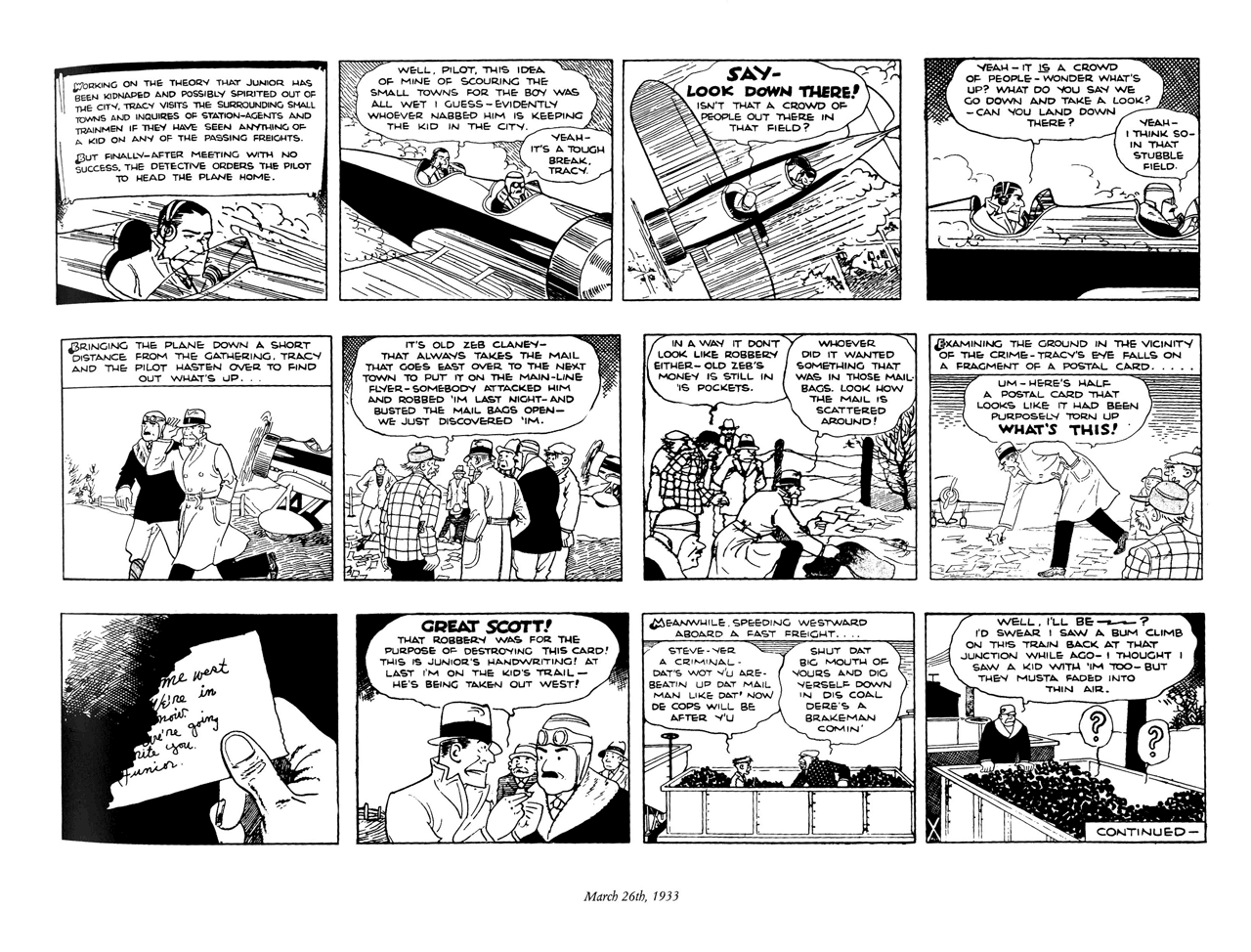 Read online The Complete Chester Gould's Dick Tracy comic -  Issue # TPB 1 (Part 2) - 110