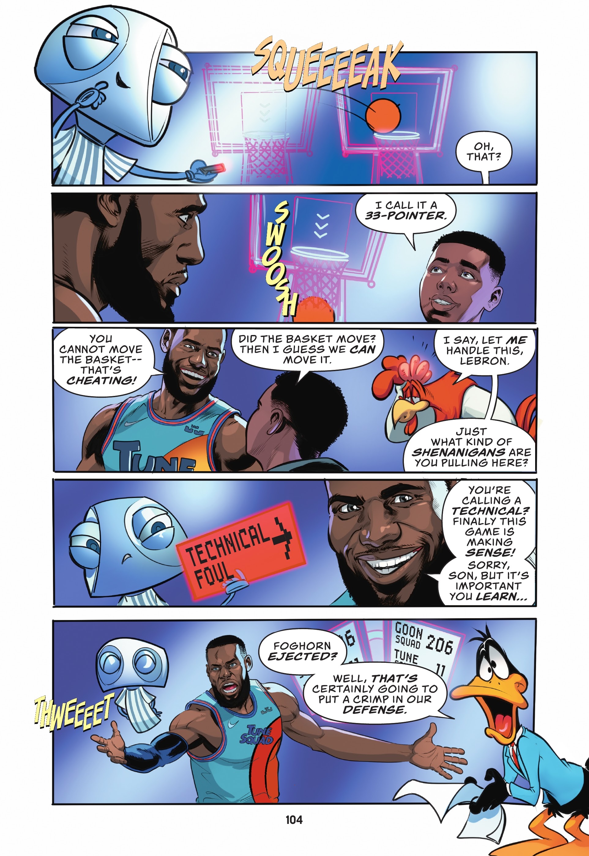 Read online Space Jam: A New Legacy comic -  Issue # TPB - 93