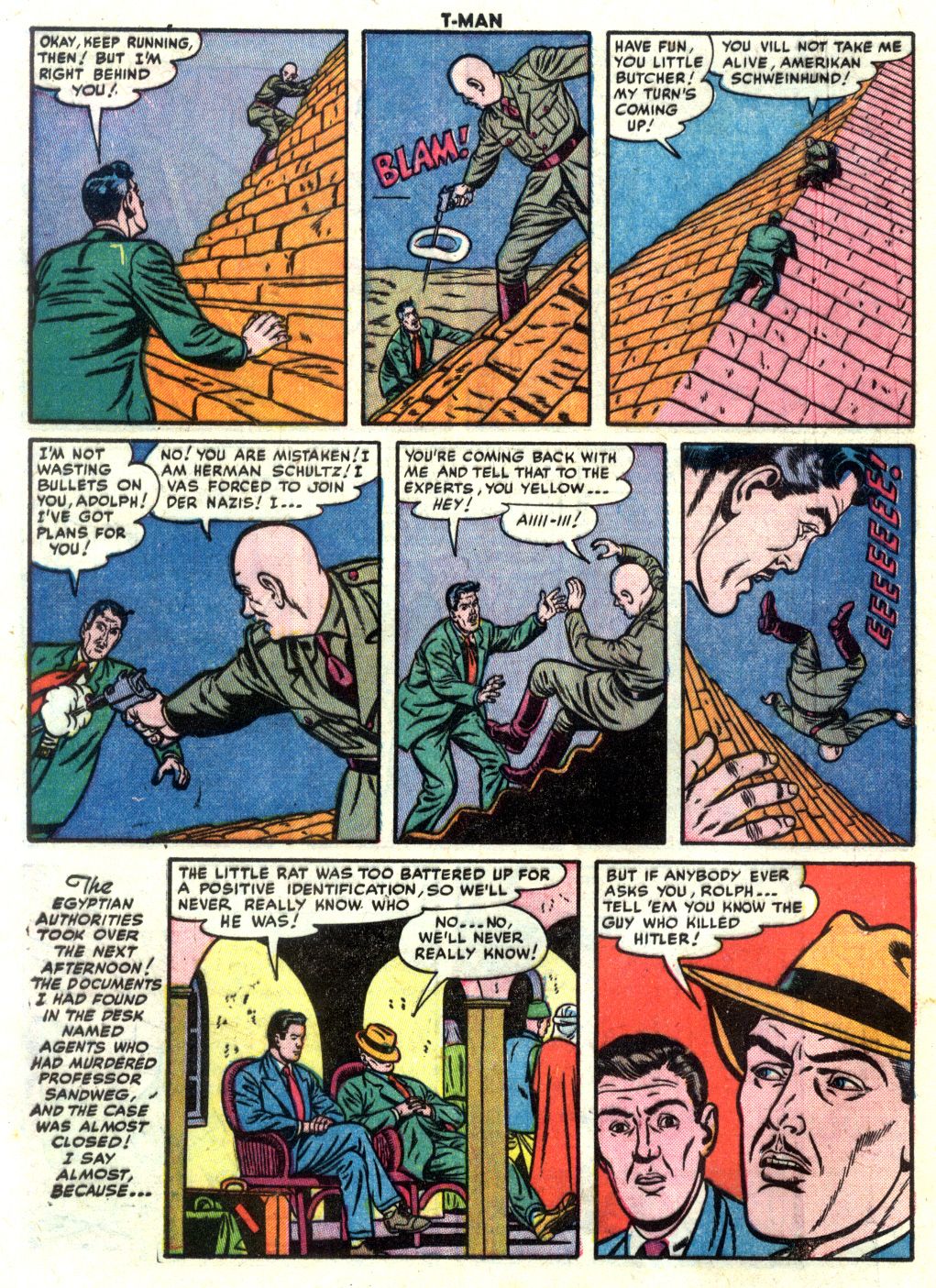 Read online T-Man: World Wide Trouble Shooter comic -  Issue #6 - 12