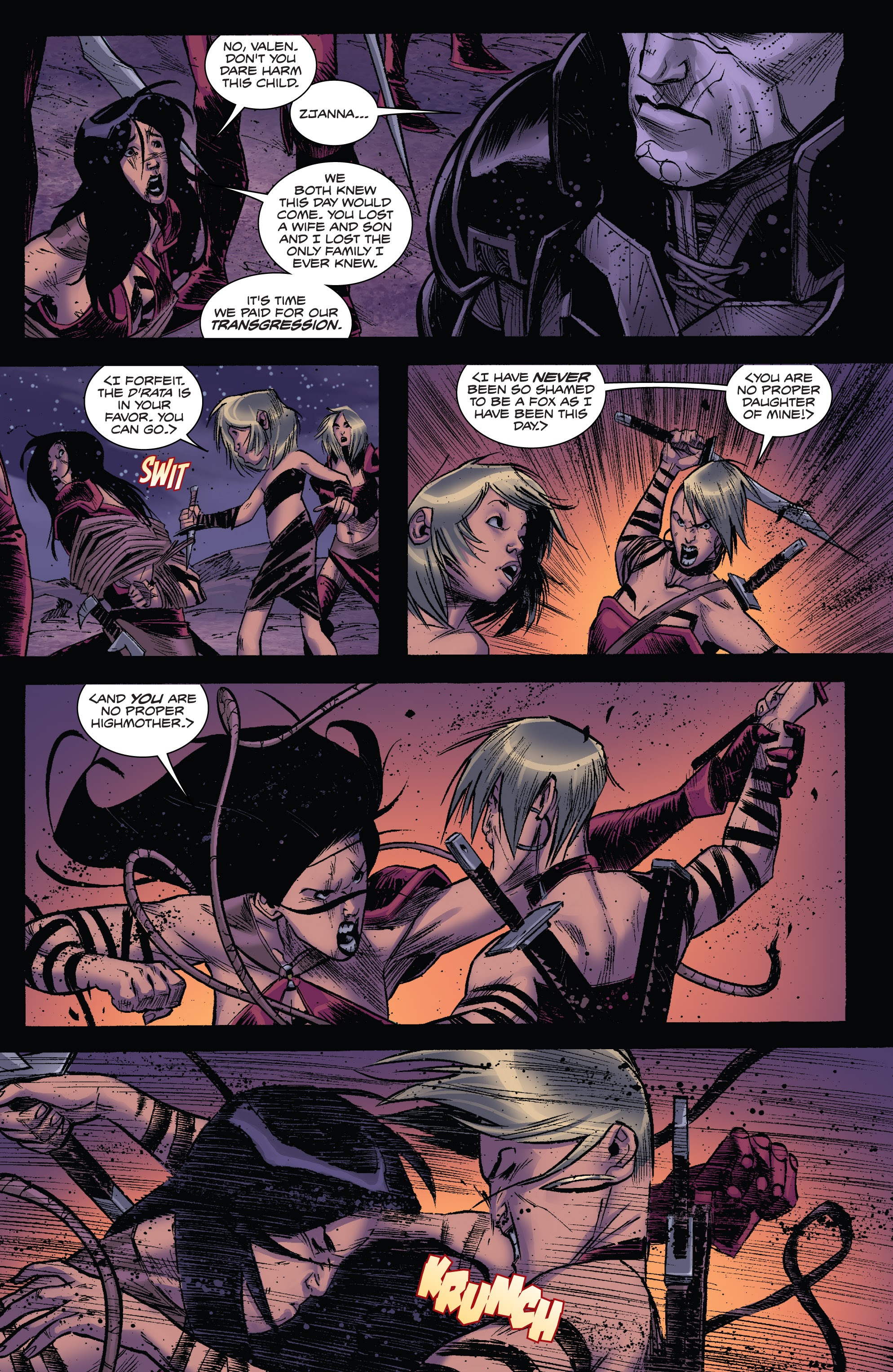 Read online Valen the Outcast comic -  Issue #6 - 22