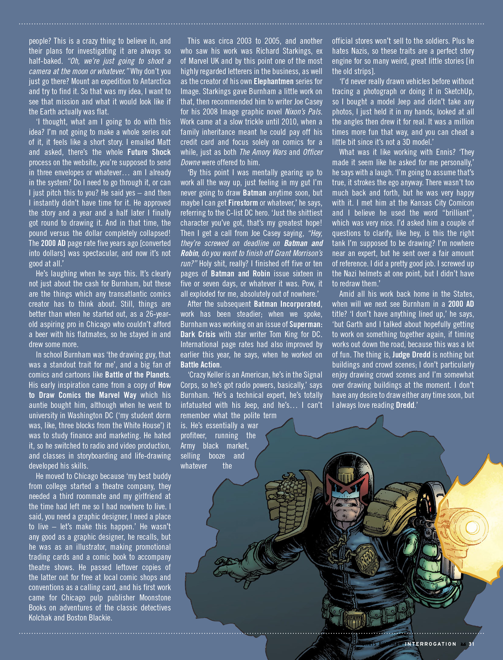 Read online Judge Dredd Megazine (Vol. 5) comic -  Issue #449 - 31