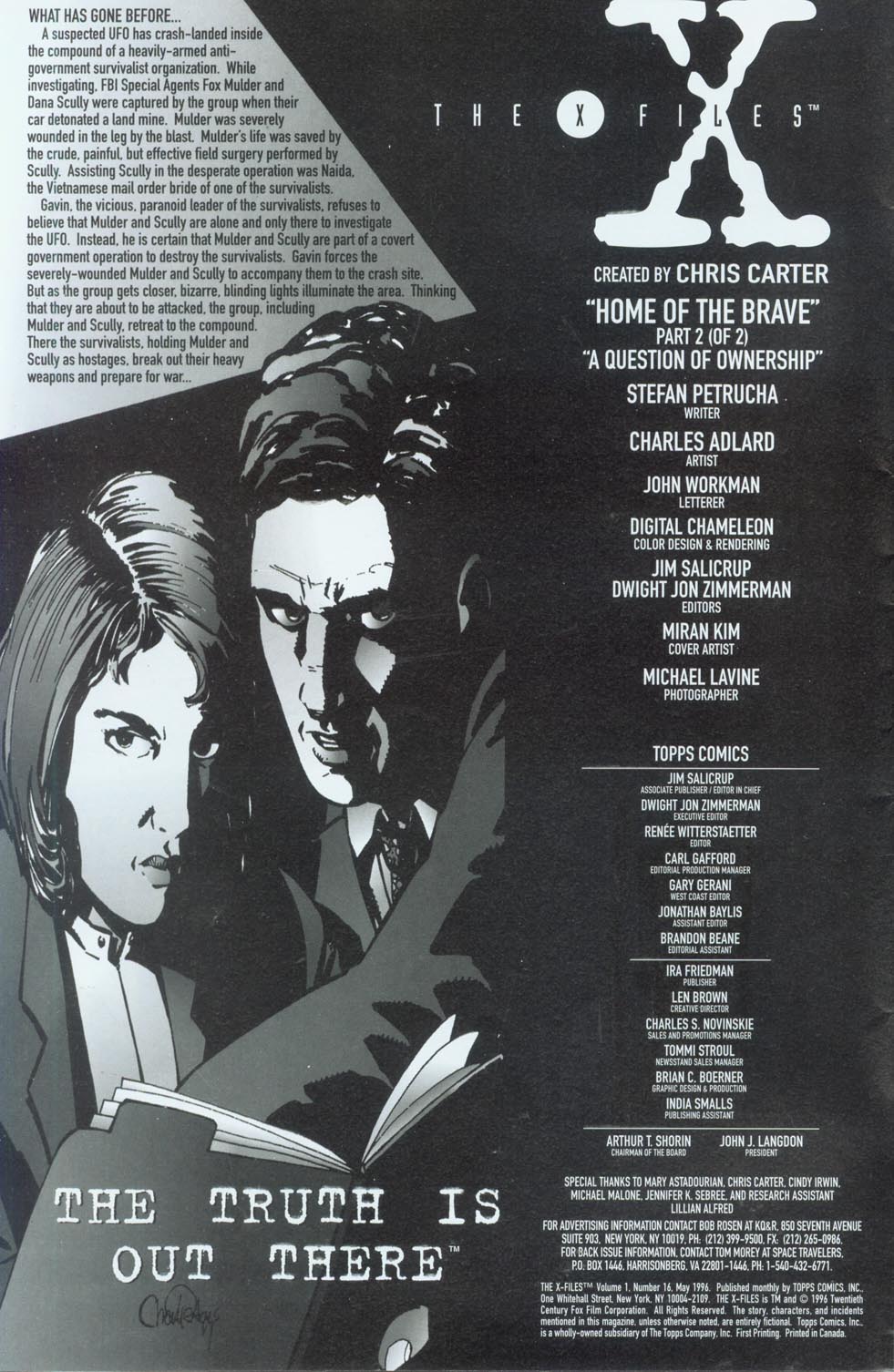 Read online The X-Files (1995) comic -  Issue #16 - 2