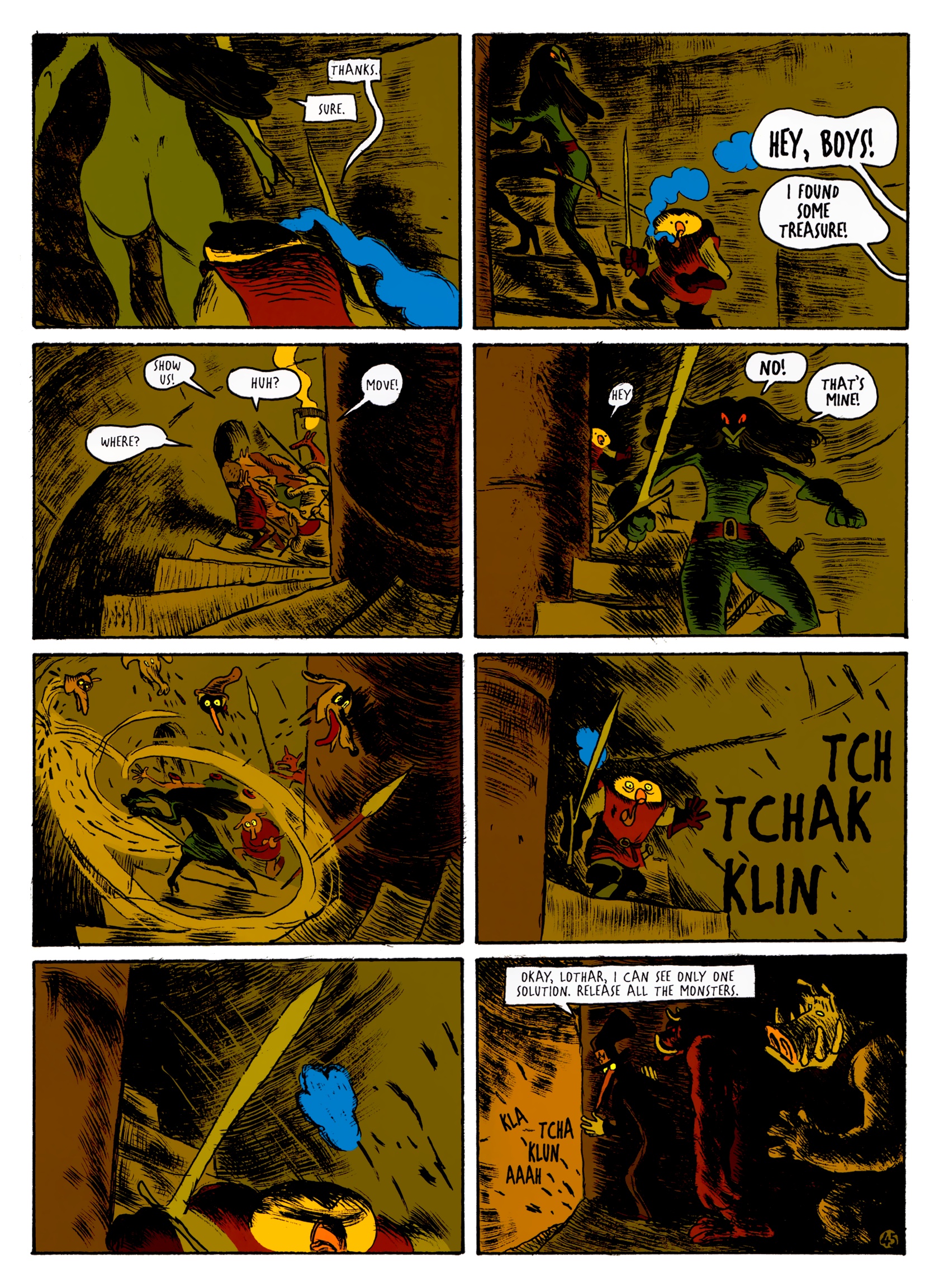 Read online Dungeon - The Early Years comic -  Issue # TPB 2 - 95