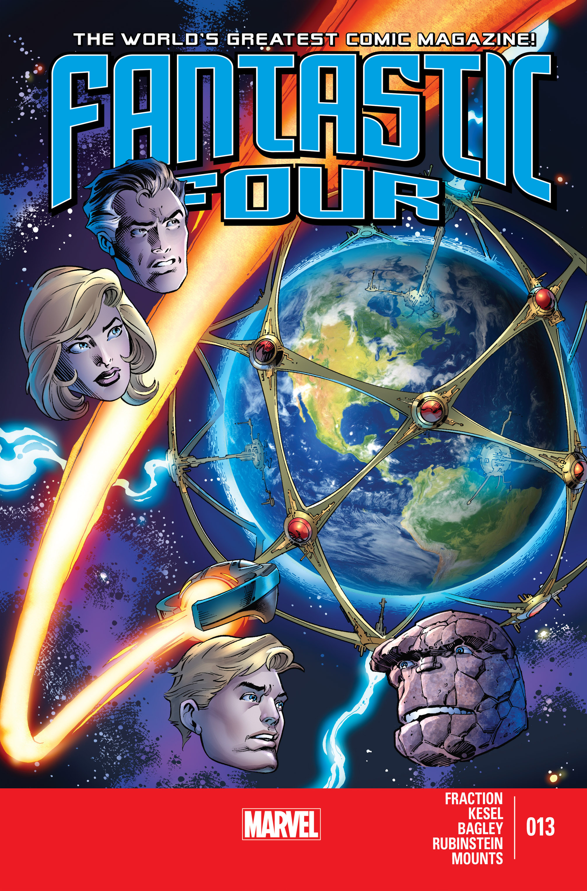 Read online Fantastic Four (2013) comic -  Issue #13 - 1