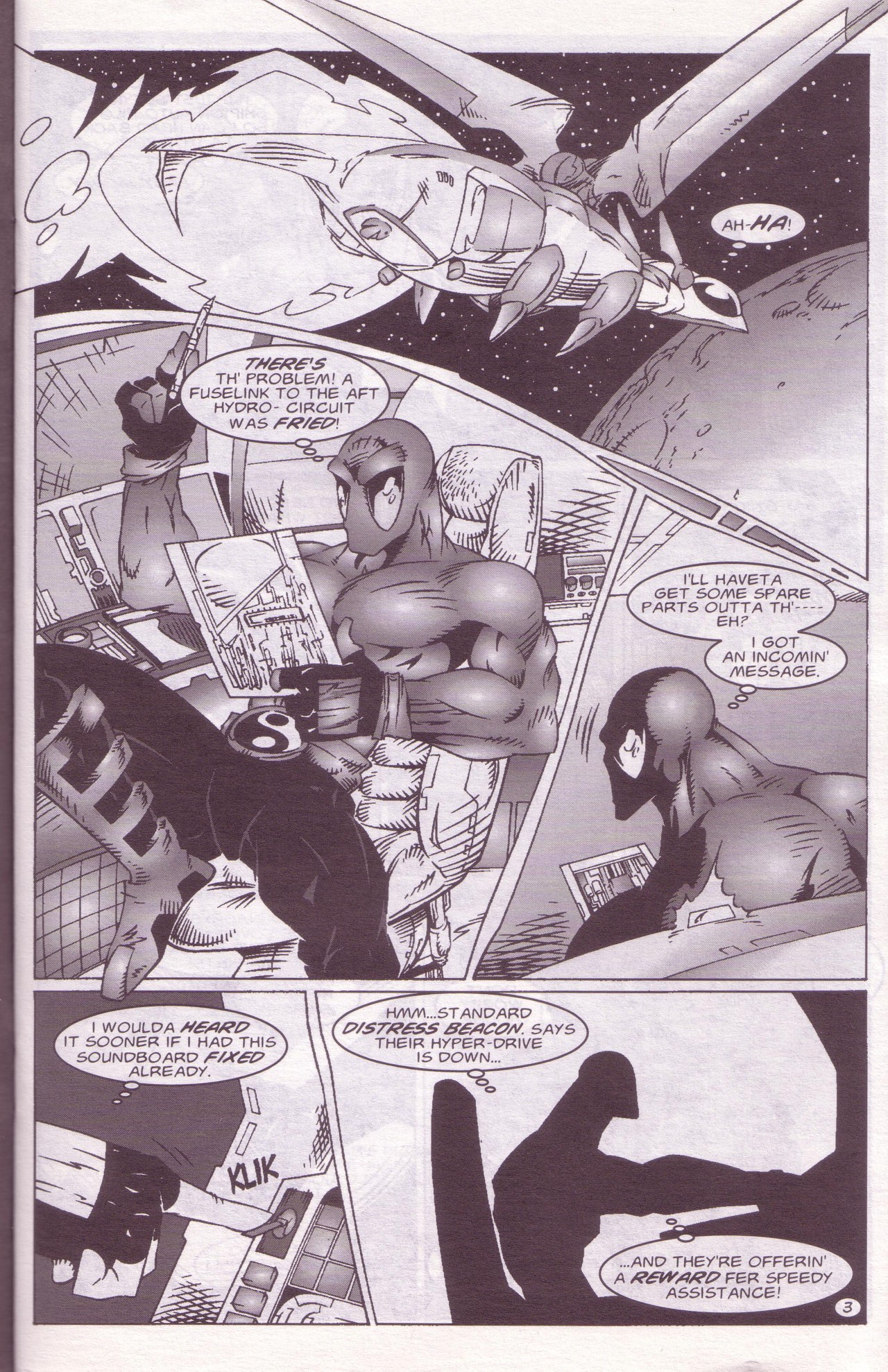 Read online Zen Intergalactic Ninja: Starquest comic -  Issue #5 - 5
