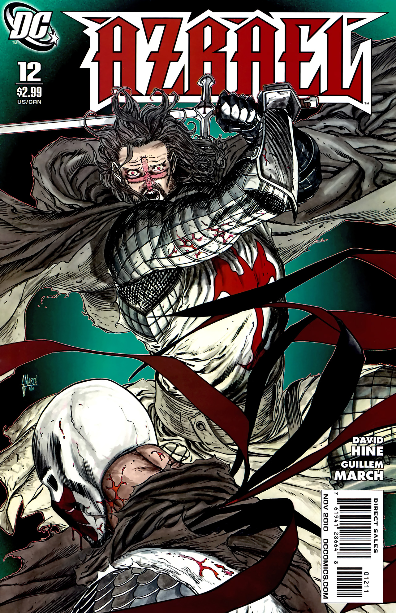 Read online Azrael (2009) comic -  Issue #12 - 1