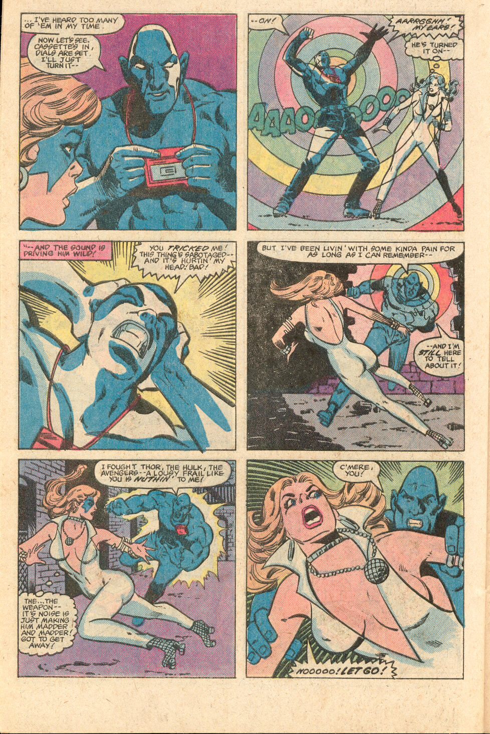 Read online Dazzler (1981) comic -  Issue #18 - 21