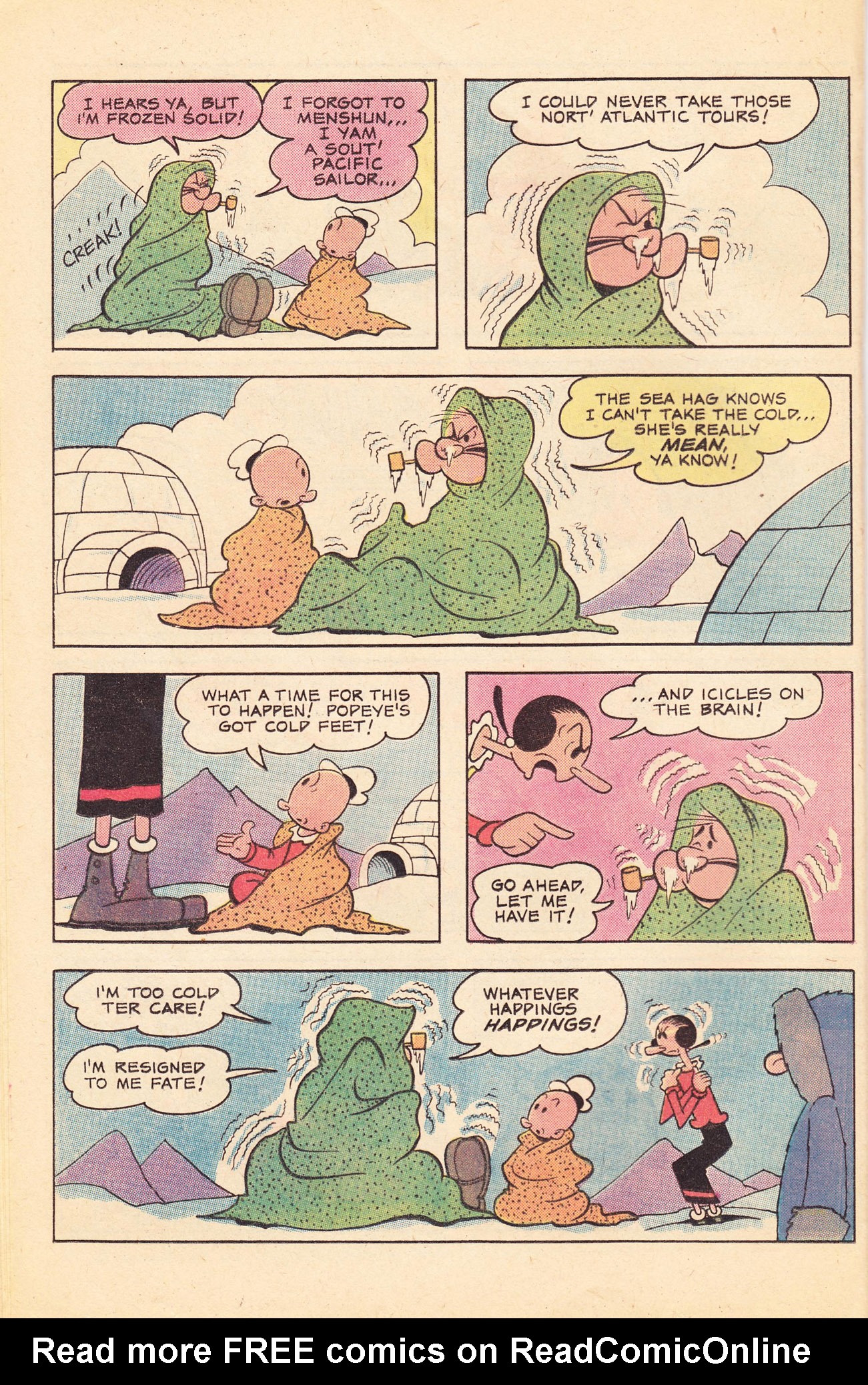 Read online Popeye (1948) comic -  Issue #183 - 12