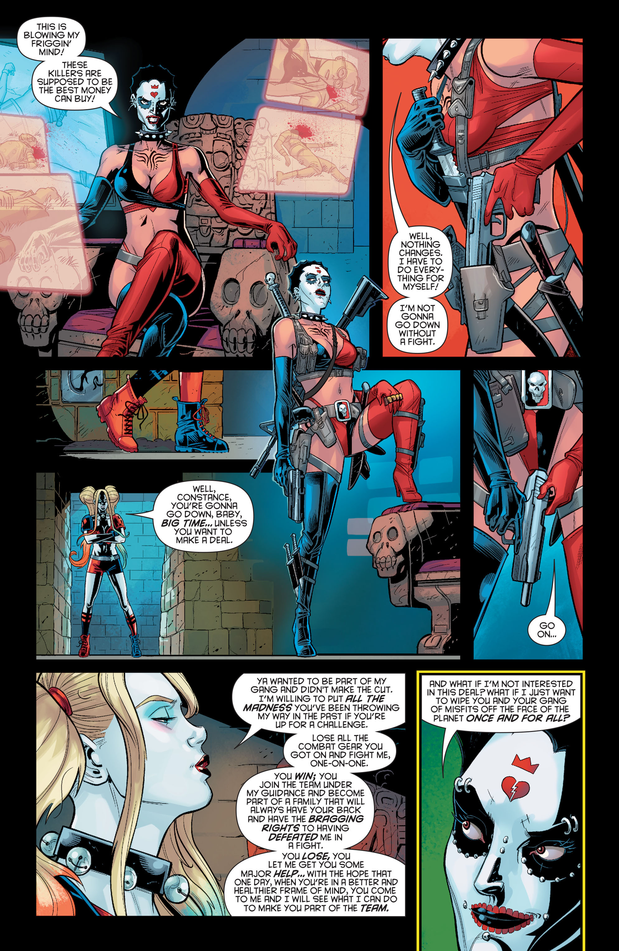 Read online Harley Quinn And Her Gang Of Harleys comic -  Issue #6 - 12