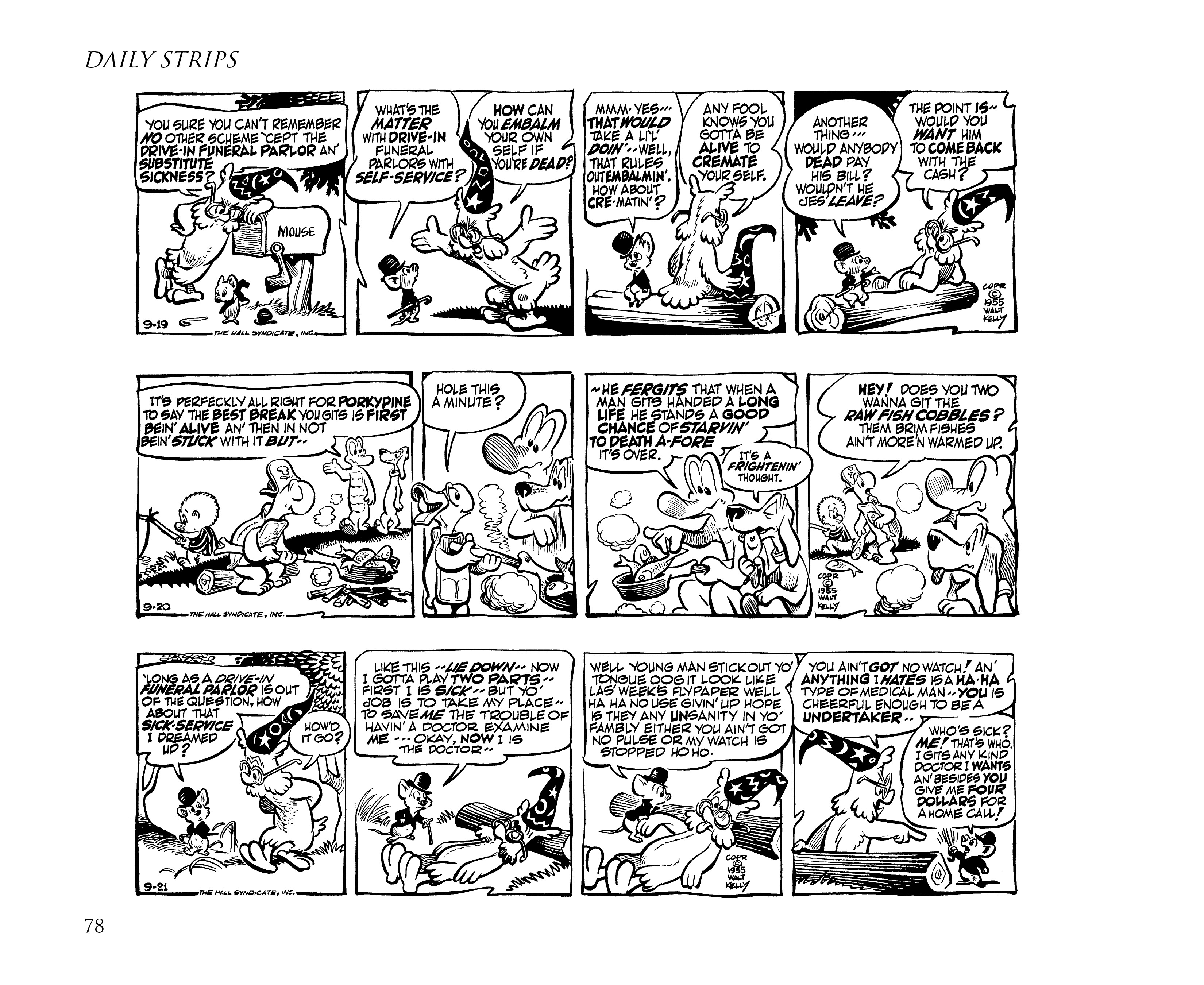 Read online Pogo by Walt Kelly: The Complete Syndicated Comic Strips comic -  Issue # TPB 4 (Part 1) - 90