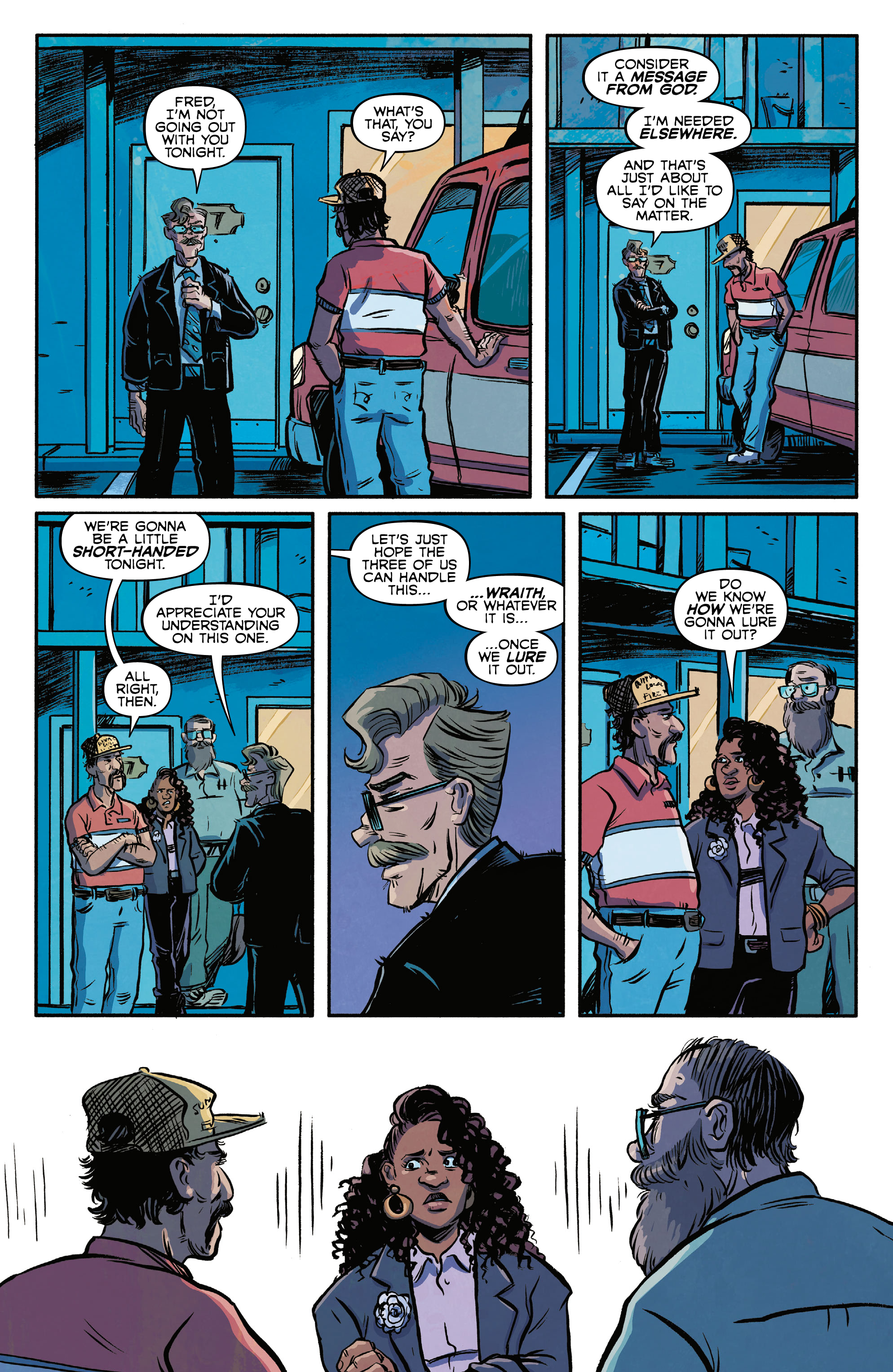 Read online Door to Door, Night by Night comic -  Issue #4 - 10