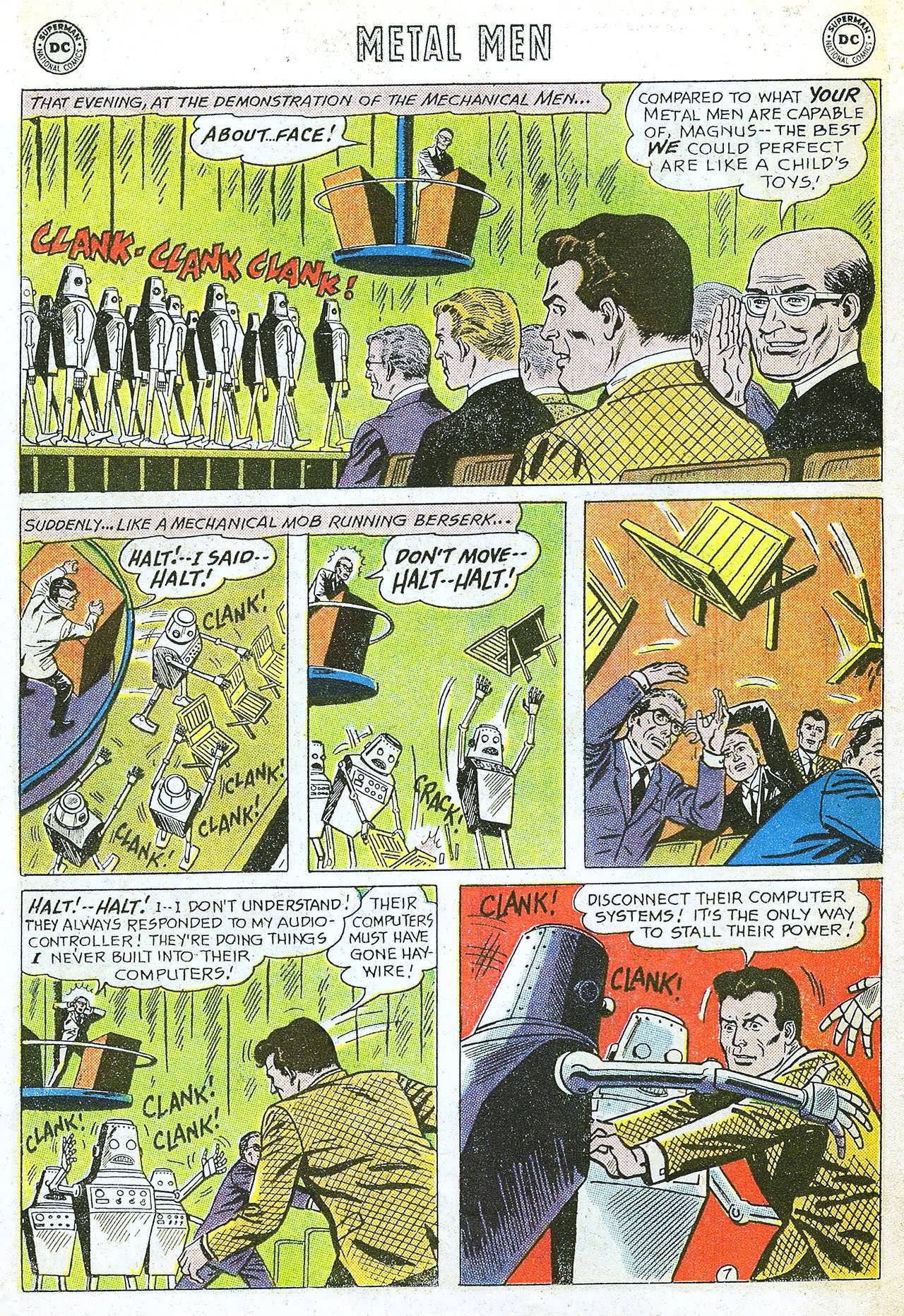 Read online Metal Men (1963) comic -  Issue #15 - 10