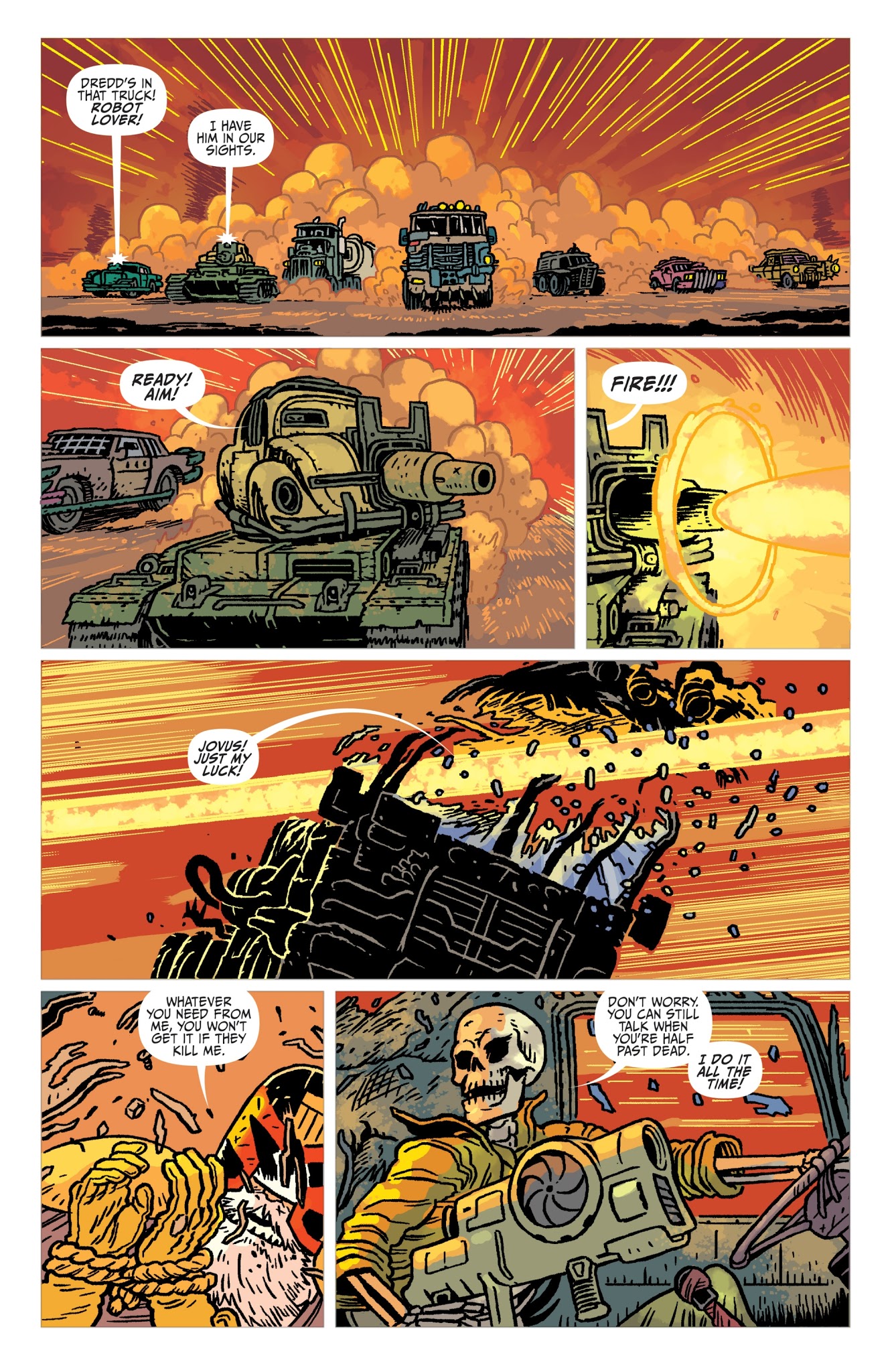 Read online Judge Dredd: The Blessed Earth comic -  Issue #6 - 9