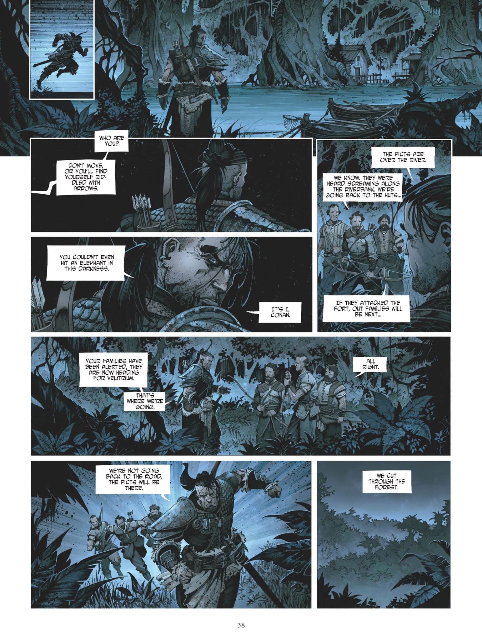 Read online Conan le Cimmérien - La Reine de la côte noire comic -  Issue #3 - 40