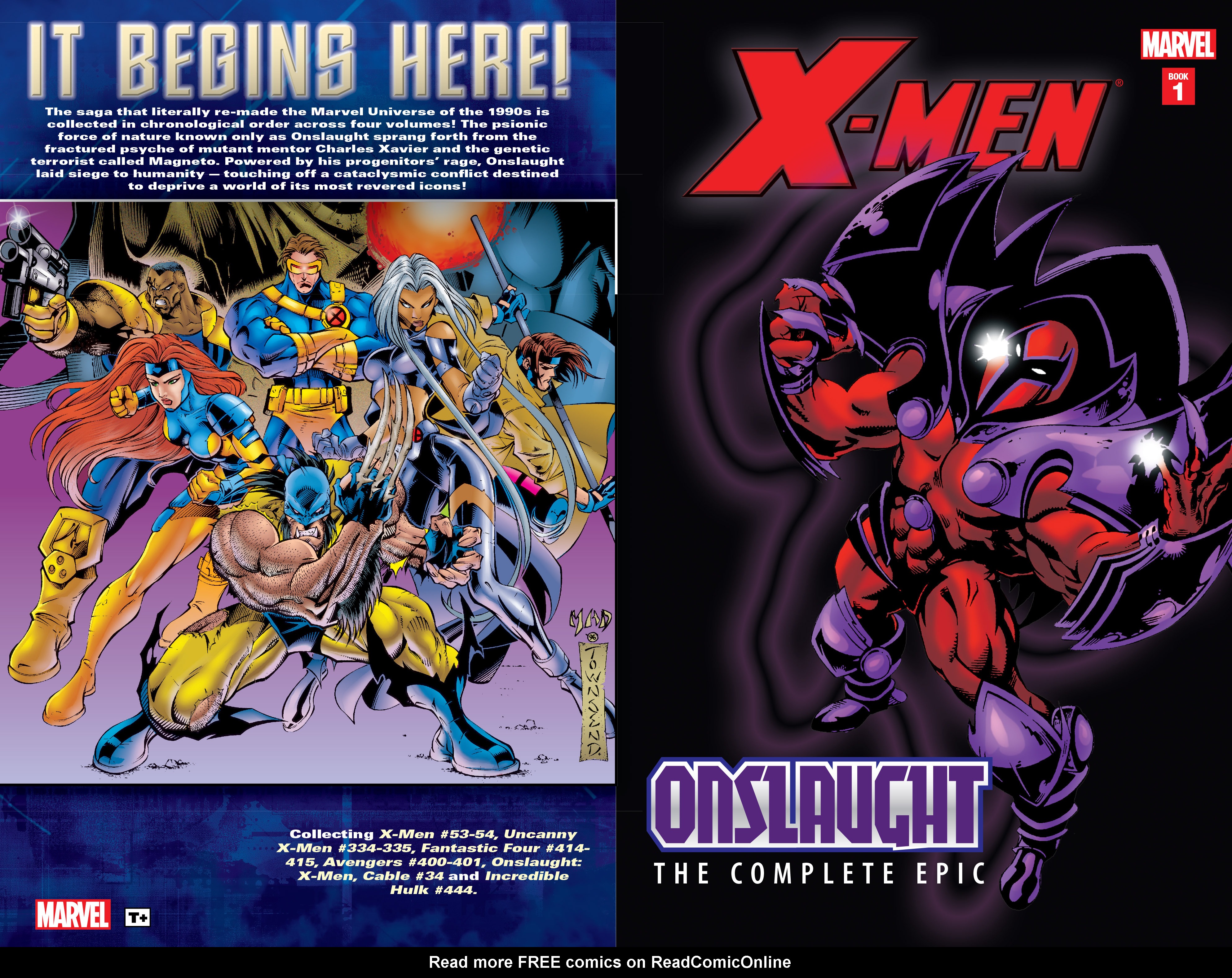 Read online X-Men: The Complete Onslaught Epic comic -  Issue # TPB 1 - 2