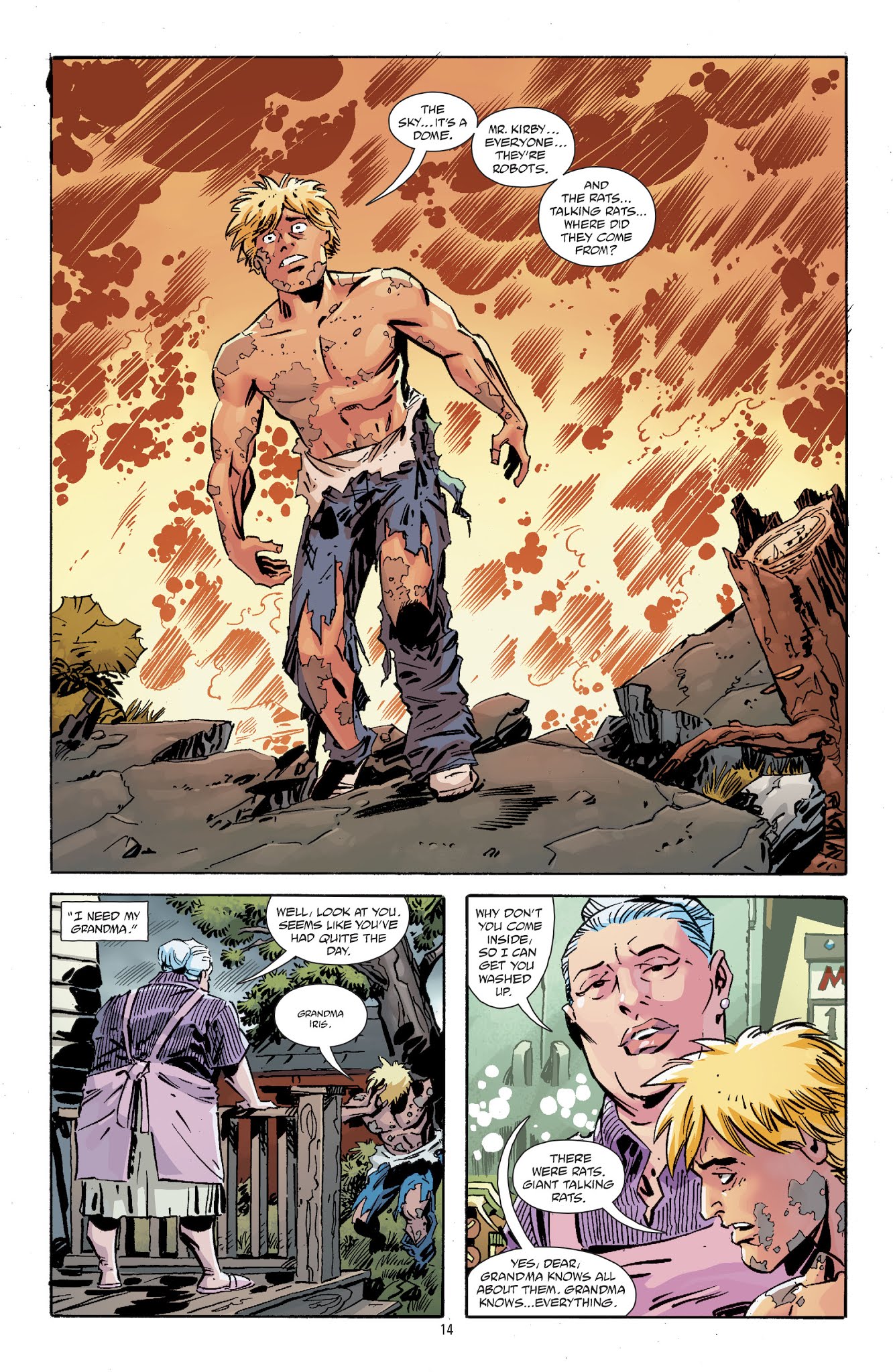 Read online The Kamandi Challenge comic -  Issue # _TPB (Part 1) - 14