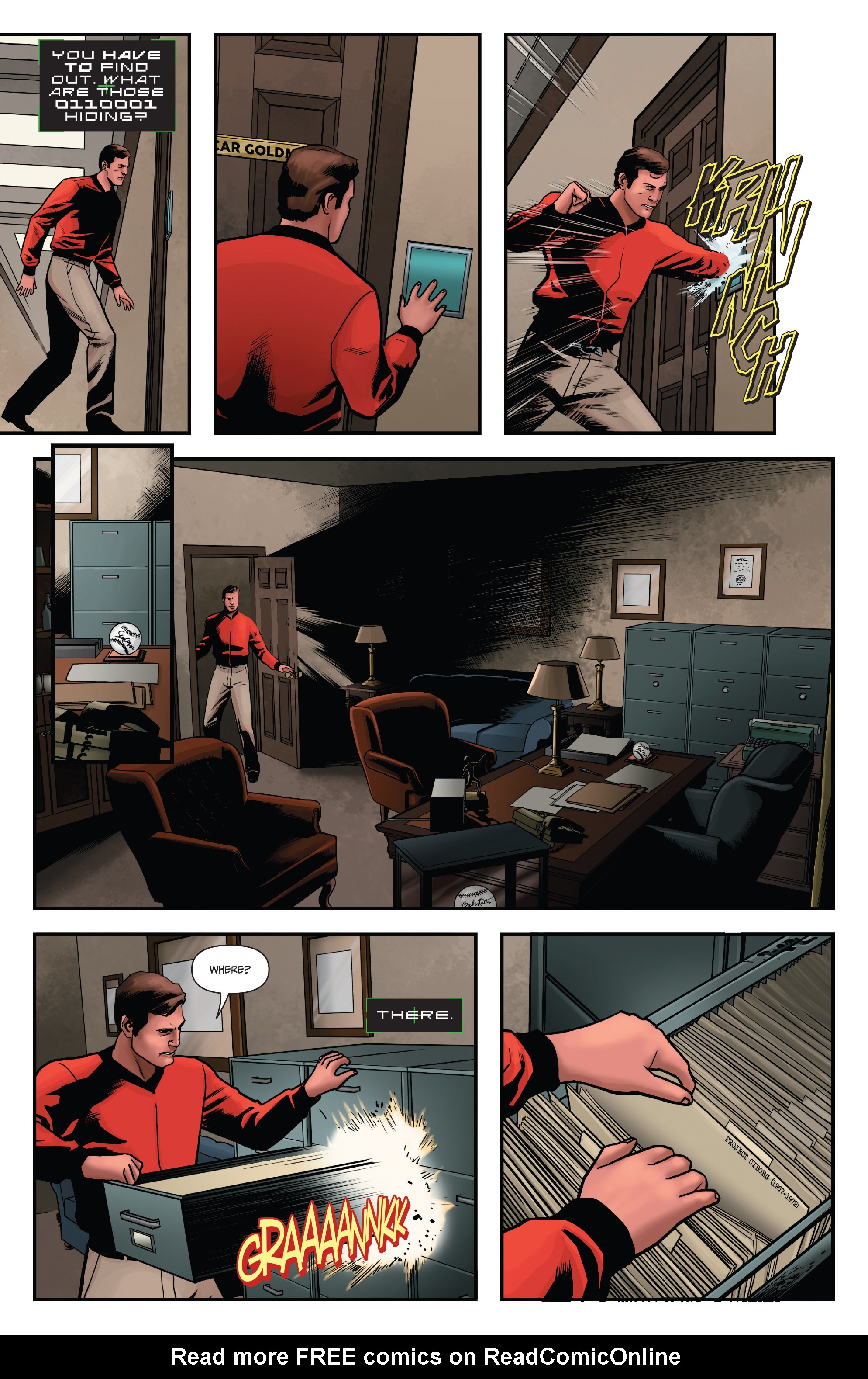 Read online The Six Million Dollar Man: Fall of Man comic -  Issue #1 - 17