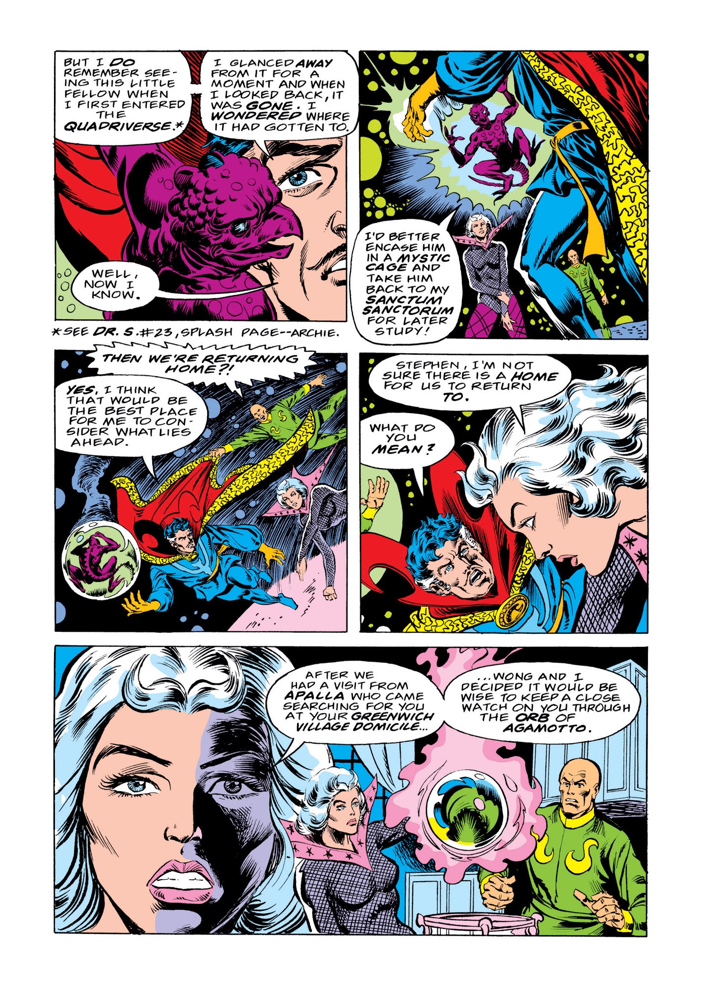 Read online Marvel Masterworks: Doctor Strange comic -  Issue # TPB 7 (Part 1) - 50