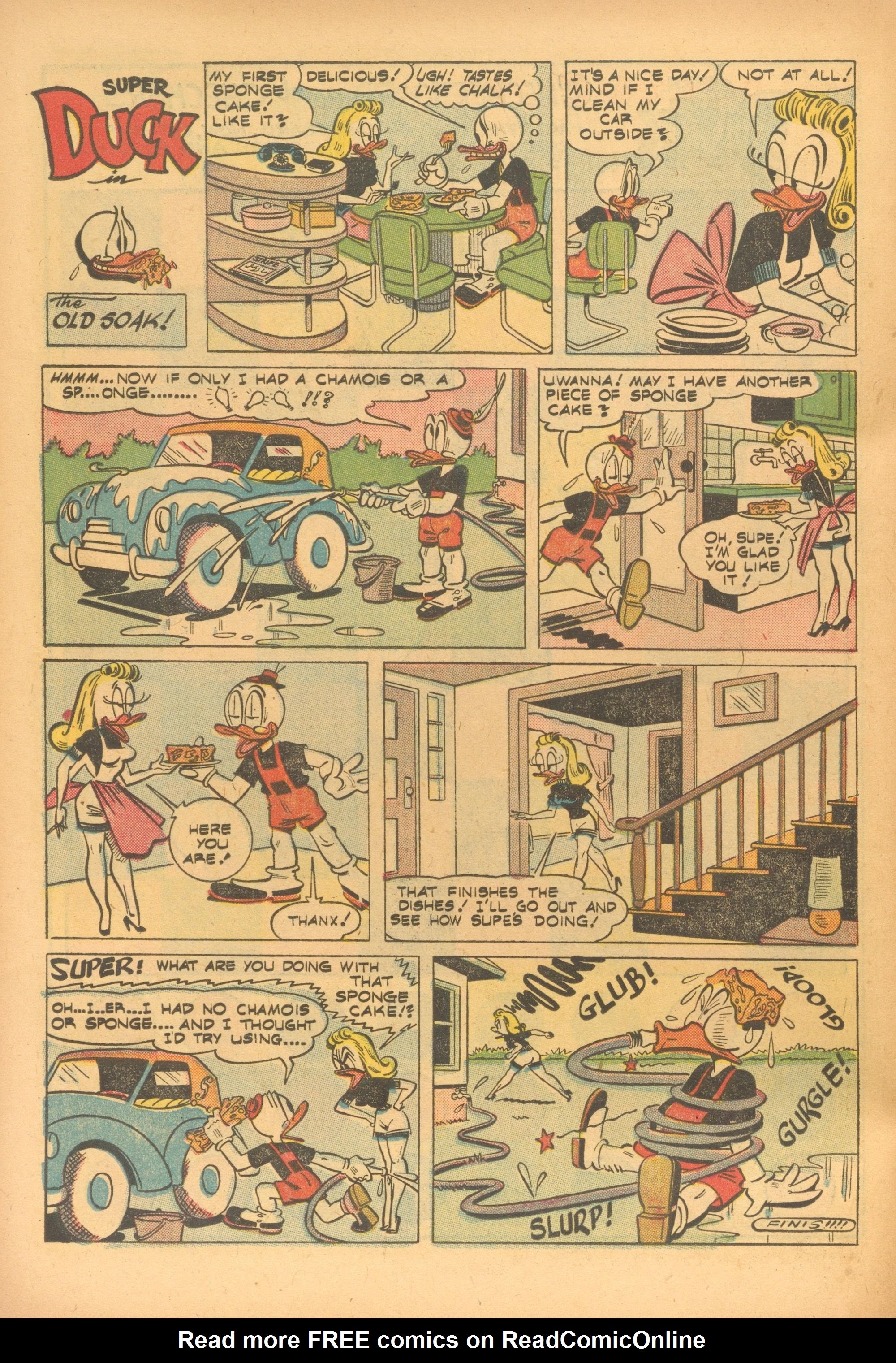 Read online Super Duck Comics comic -  Issue #60 - 22