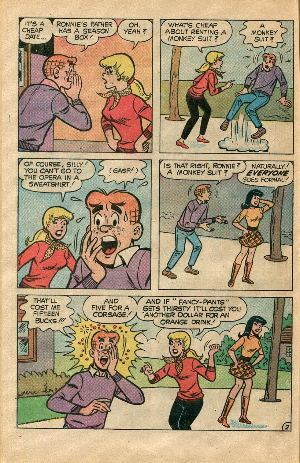 Read online Archie's Pals 'N' Gals (1952) comic -  Issue #53 - 54