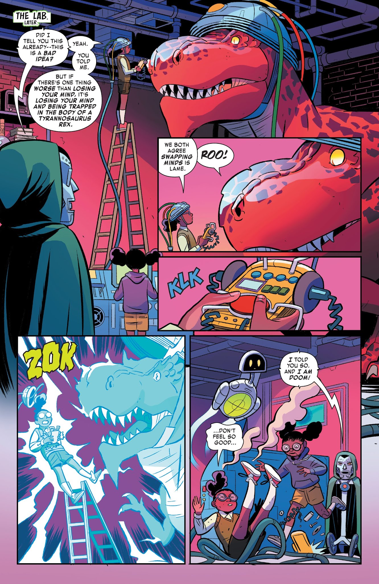 Read online Moon Girl And Devil Dinosaur comic -  Issue #35 - 16