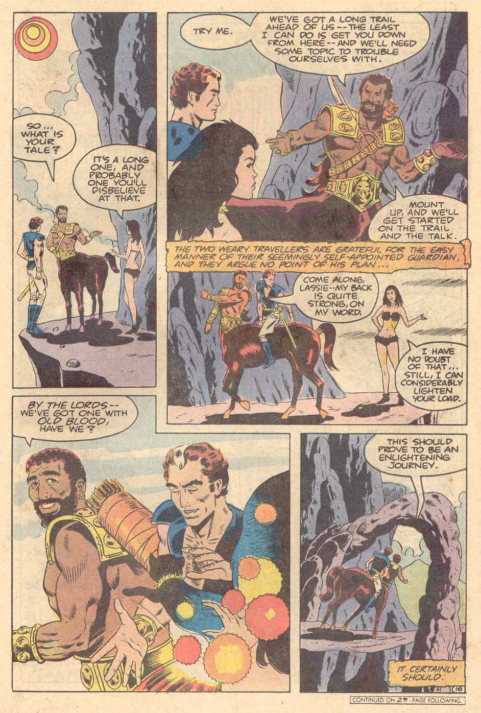 Read online Warlord (1976) comic -  Issue #64 - 16