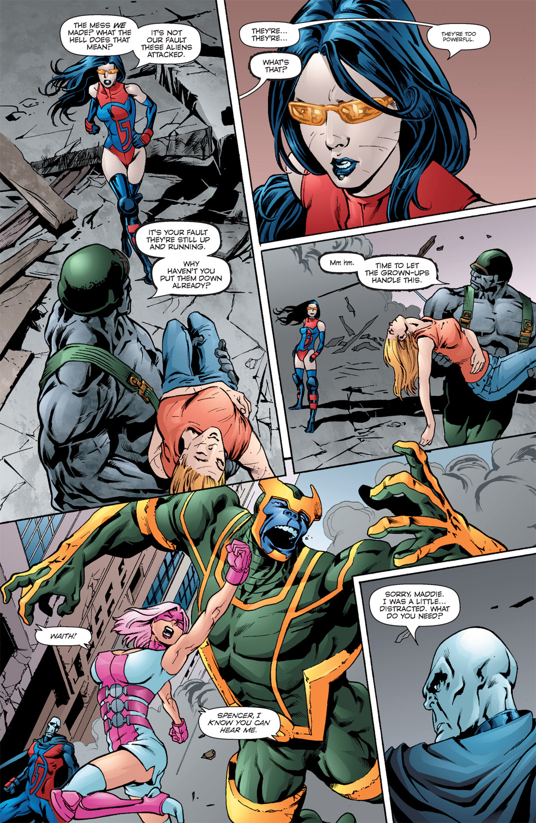 Read online Dynamo 5: Sins Of The Father comic -  Issue #4 - 6
