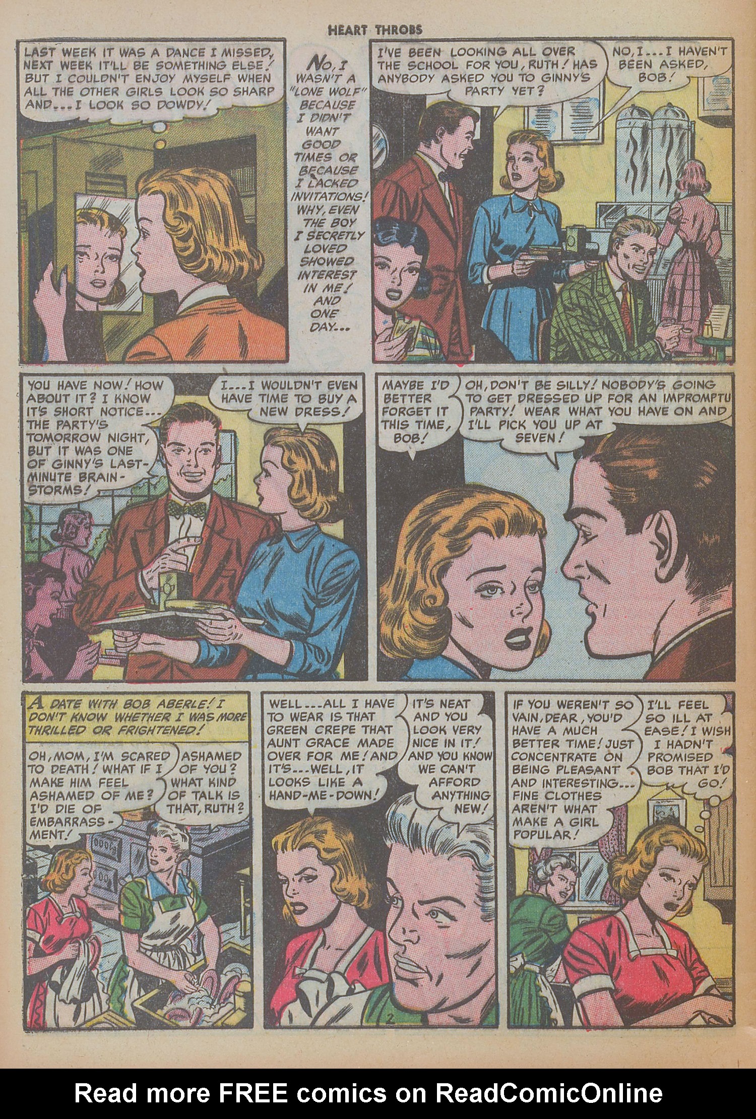 Read online Heart Throbs comic -  Issue #29 - 28