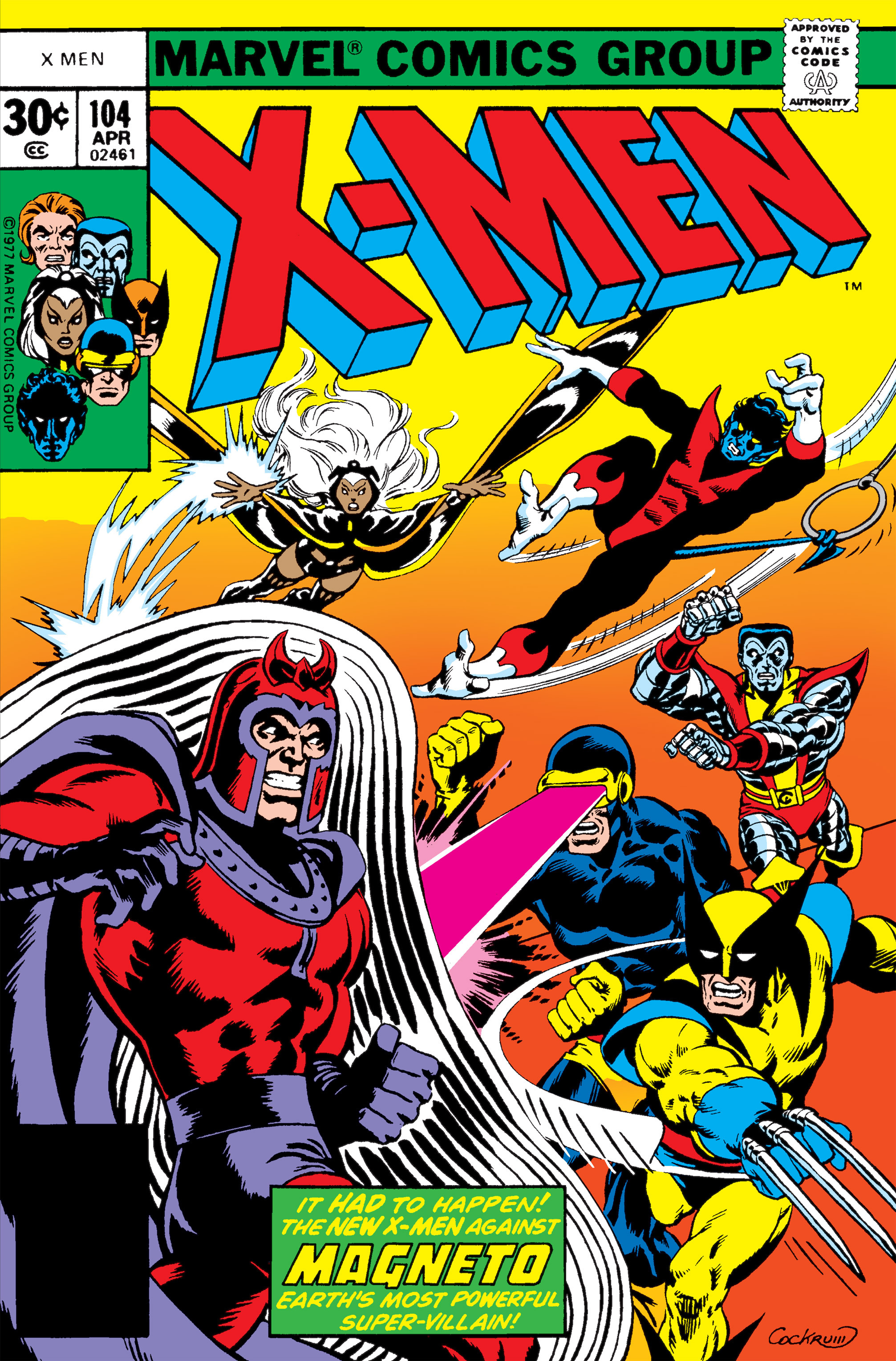 Read online Uncanny X-Men (1963) comic -  Issue #104 - 1