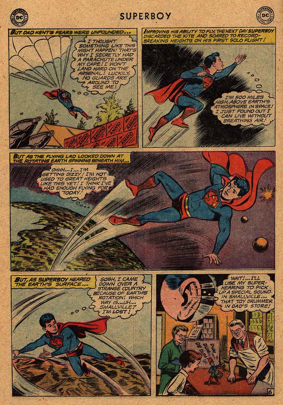 Read online Superboy (1949) comic -  Issue #69 - 7