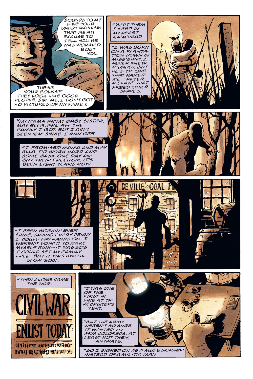 Read online Predator: Hell Come a Walkin'/1718 comic -  Issue # Full - 12