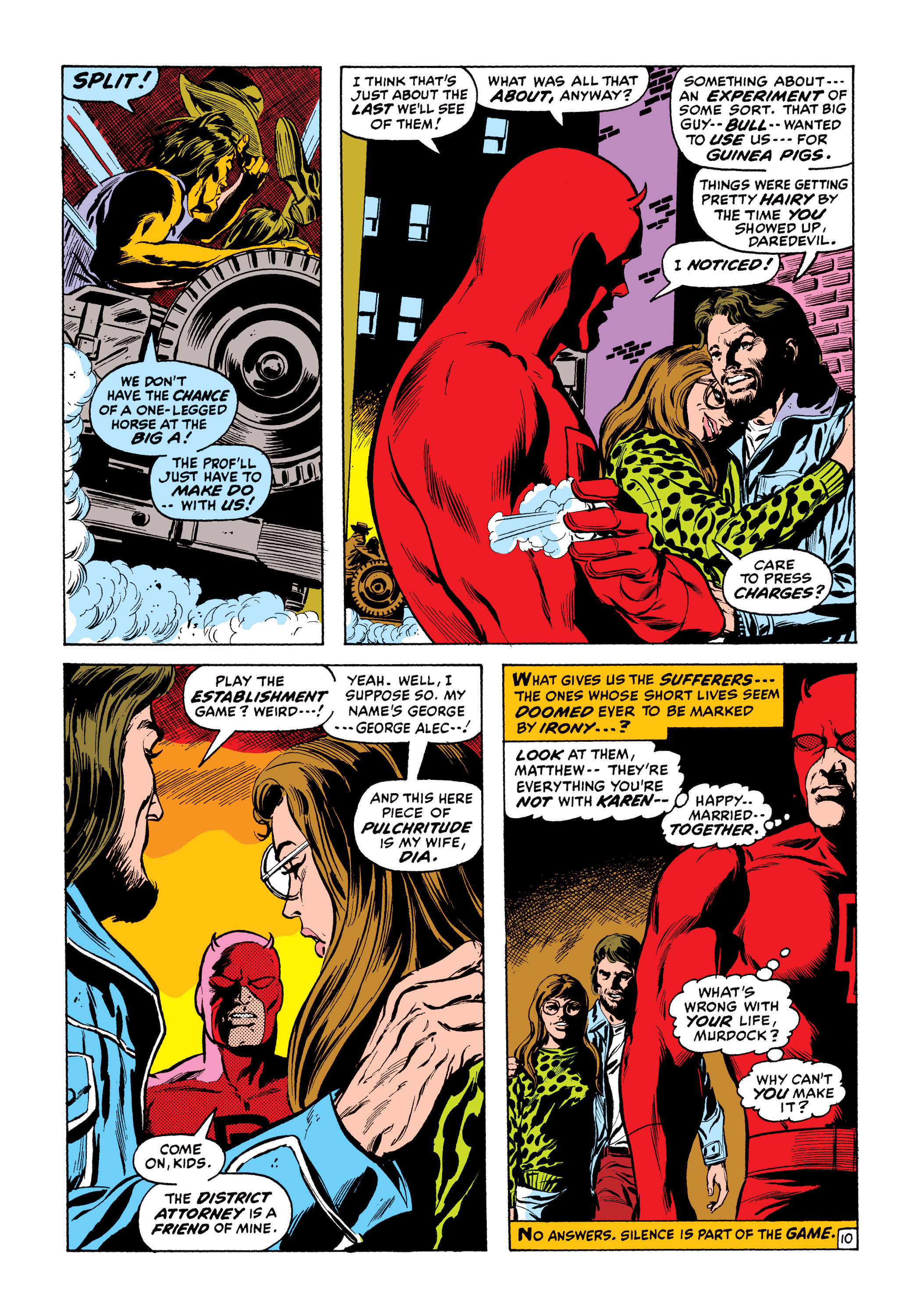 Read online Marvel Masterworks: Daredevil comic -  Issue # TPB 8 (Part 2) - 65