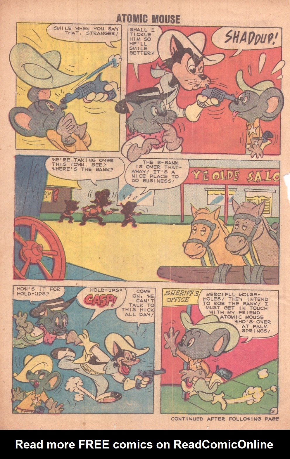 Read online Atomic Mouse comic -  Issue #32 - 14