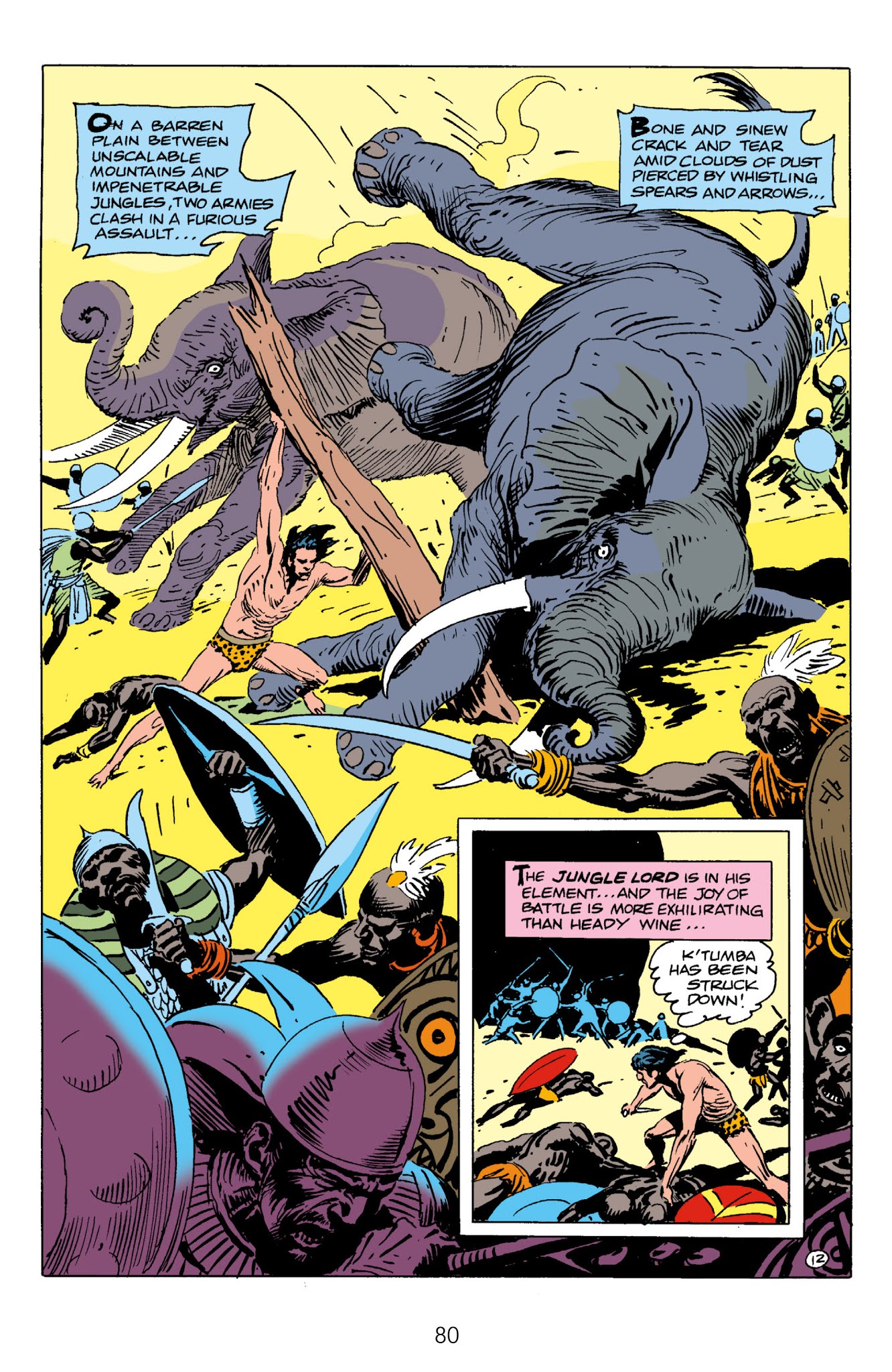 Read online Edgar Rice Burroughs' Tarzan The Joe Kubert Years comic -  Issue # TPB 3 (Part 1) - 81