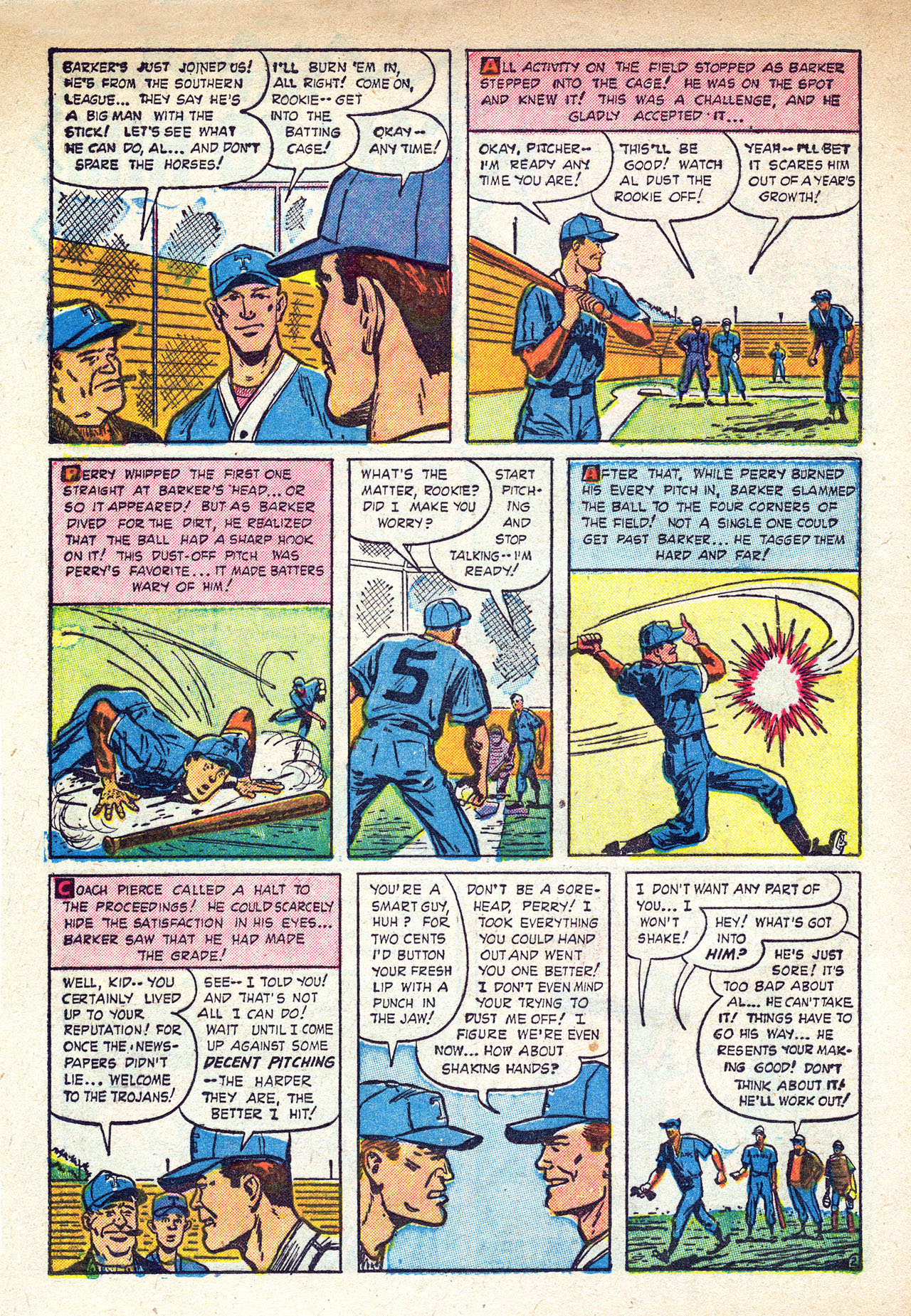 Read online Sports Action comic -  Issue #1 - 24