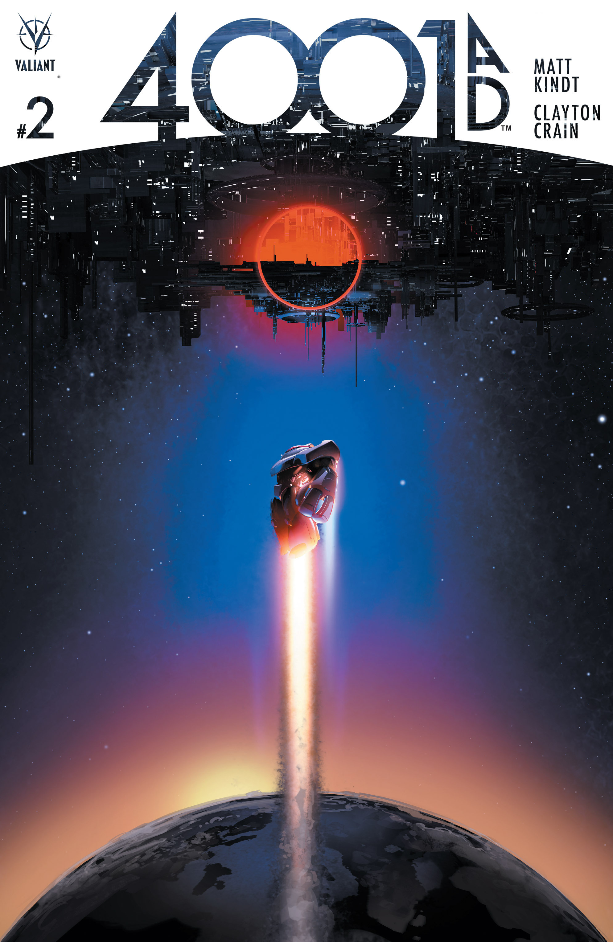 Read online 4001 A.D. comic -  Issue #2 - 1