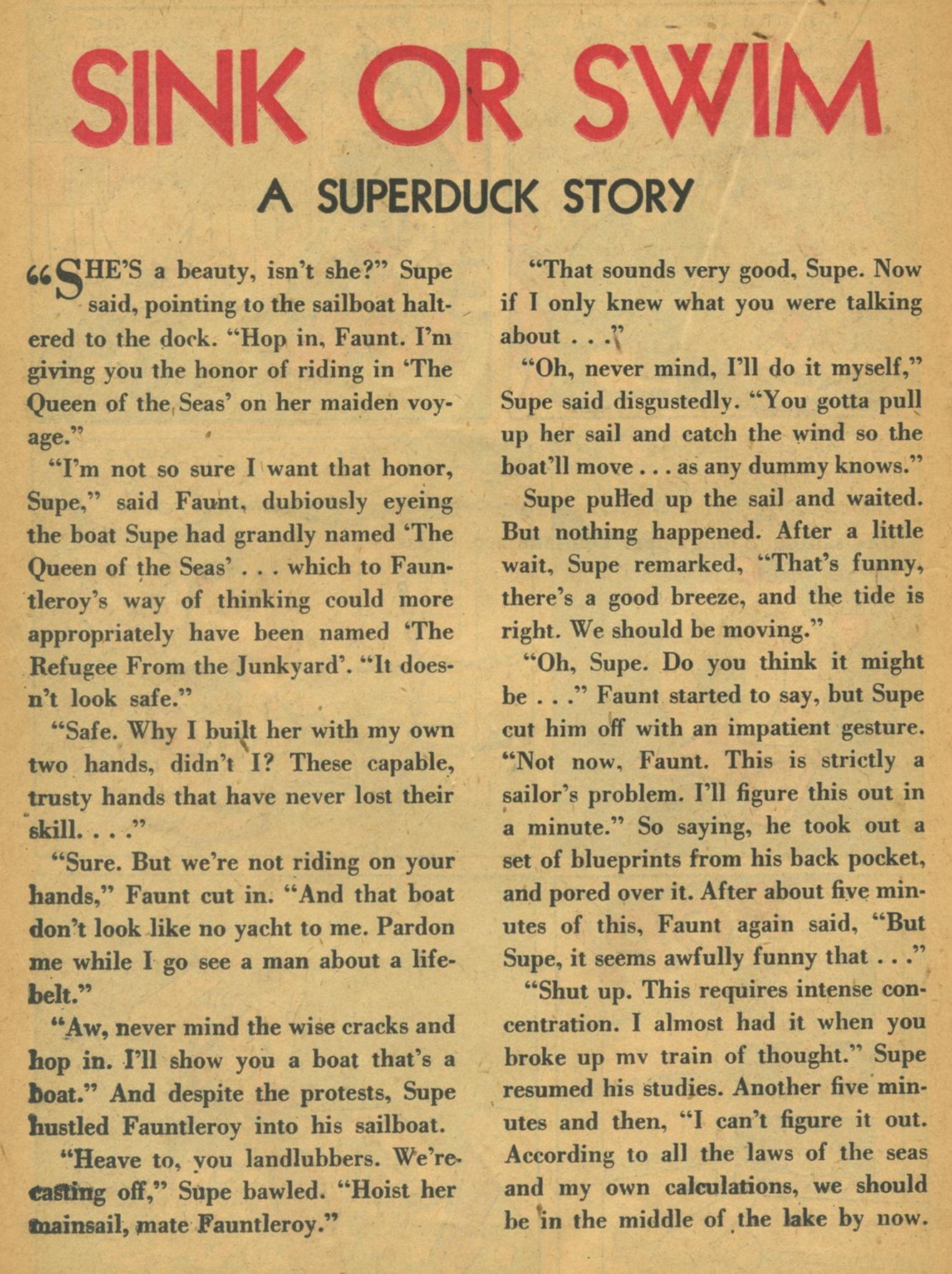 Read online Super Duck Comics comic -  Issue #13 - 26